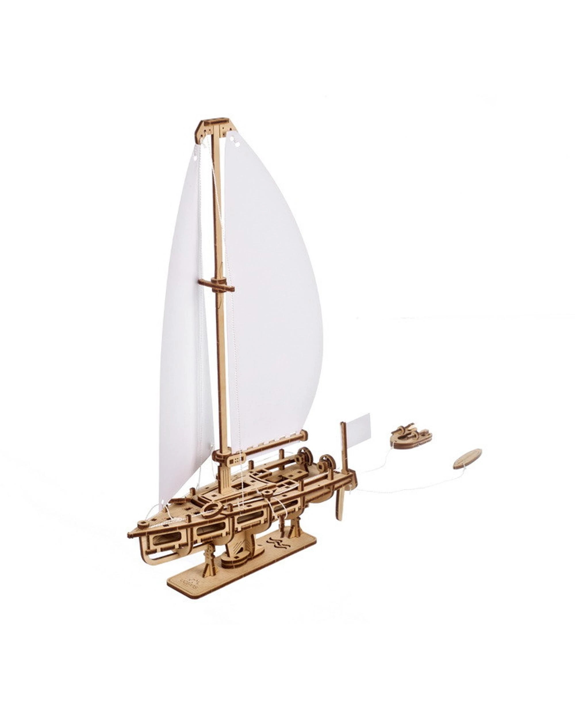 2 UGears Ocean Beauty Yacht Model Kit, 2 of 9