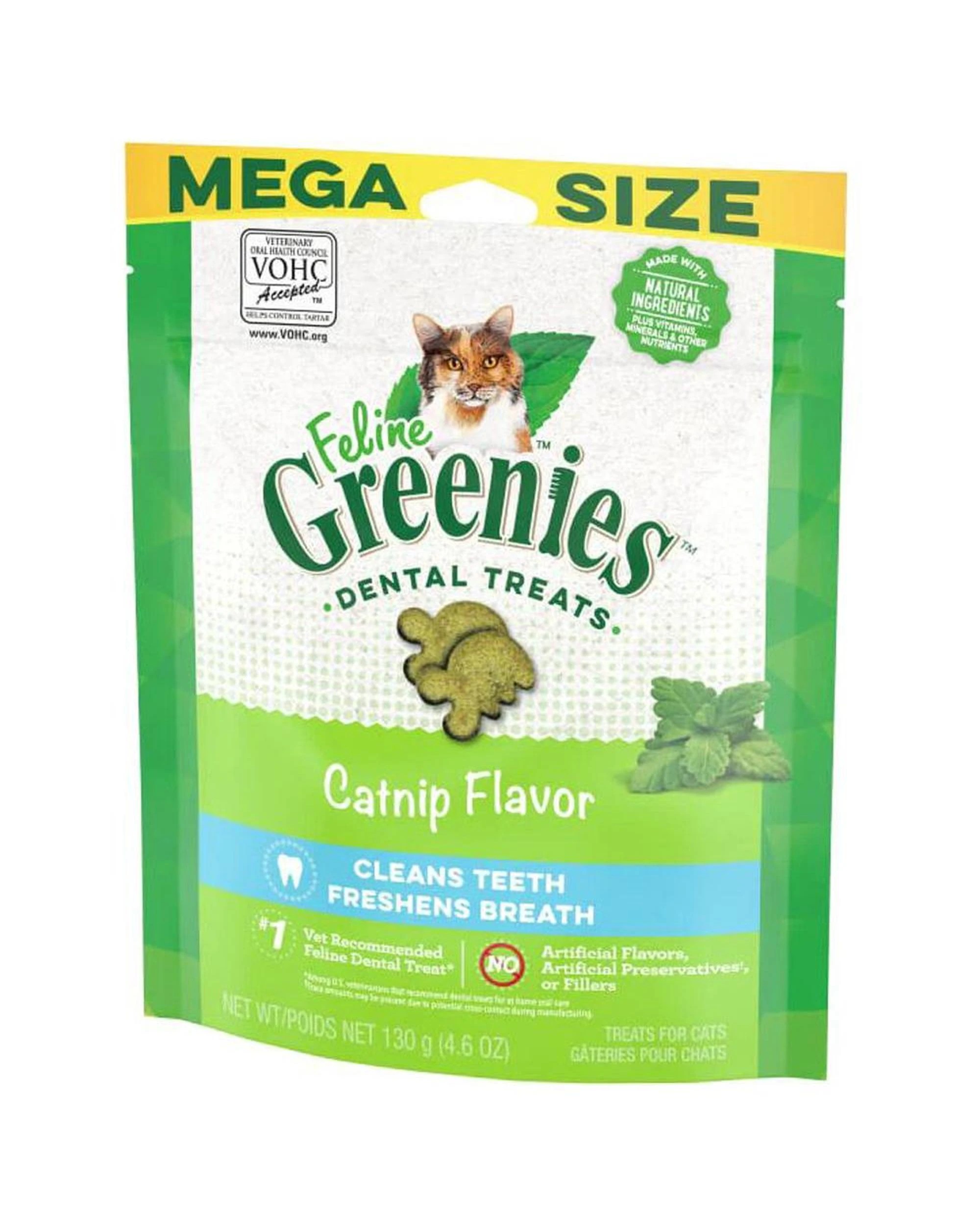 3 Greenies Cat Treat Dental Catnip 130g, 3 of 7