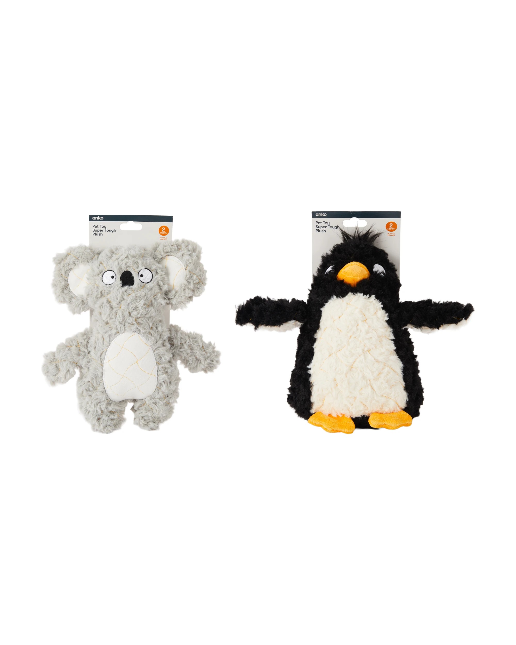 4 Pet Toy Super Tough Plush - Assorted, 4 of 4