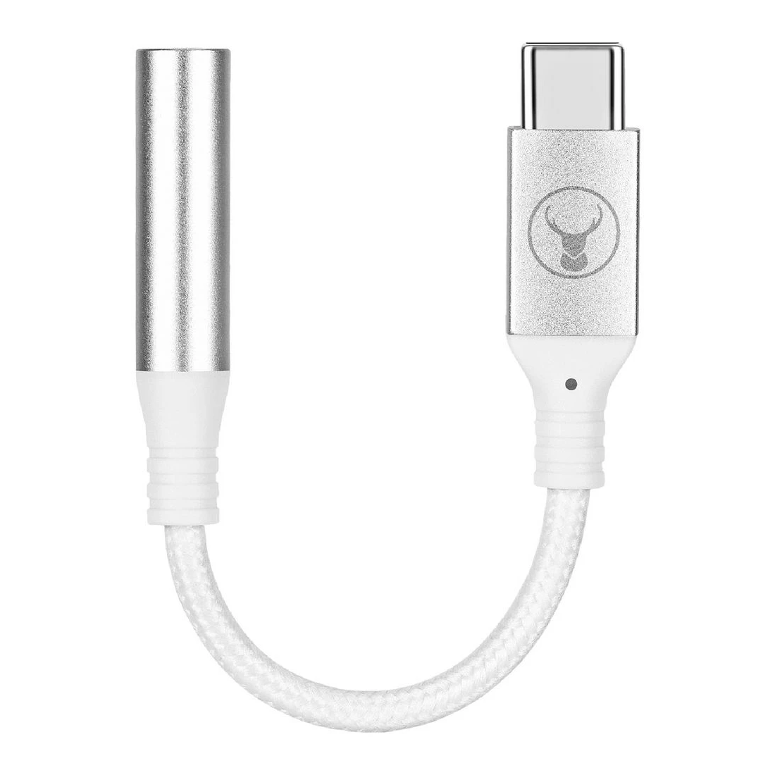 1 Bonelk USB-C to 3.5 mm Adapter White, 1 of 6