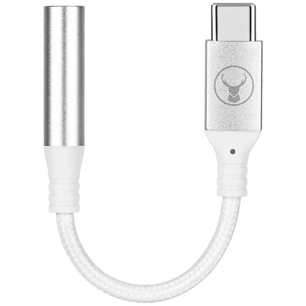 1 Bonelk USB-C to 3.5 mm Adapter White, 1 of 6