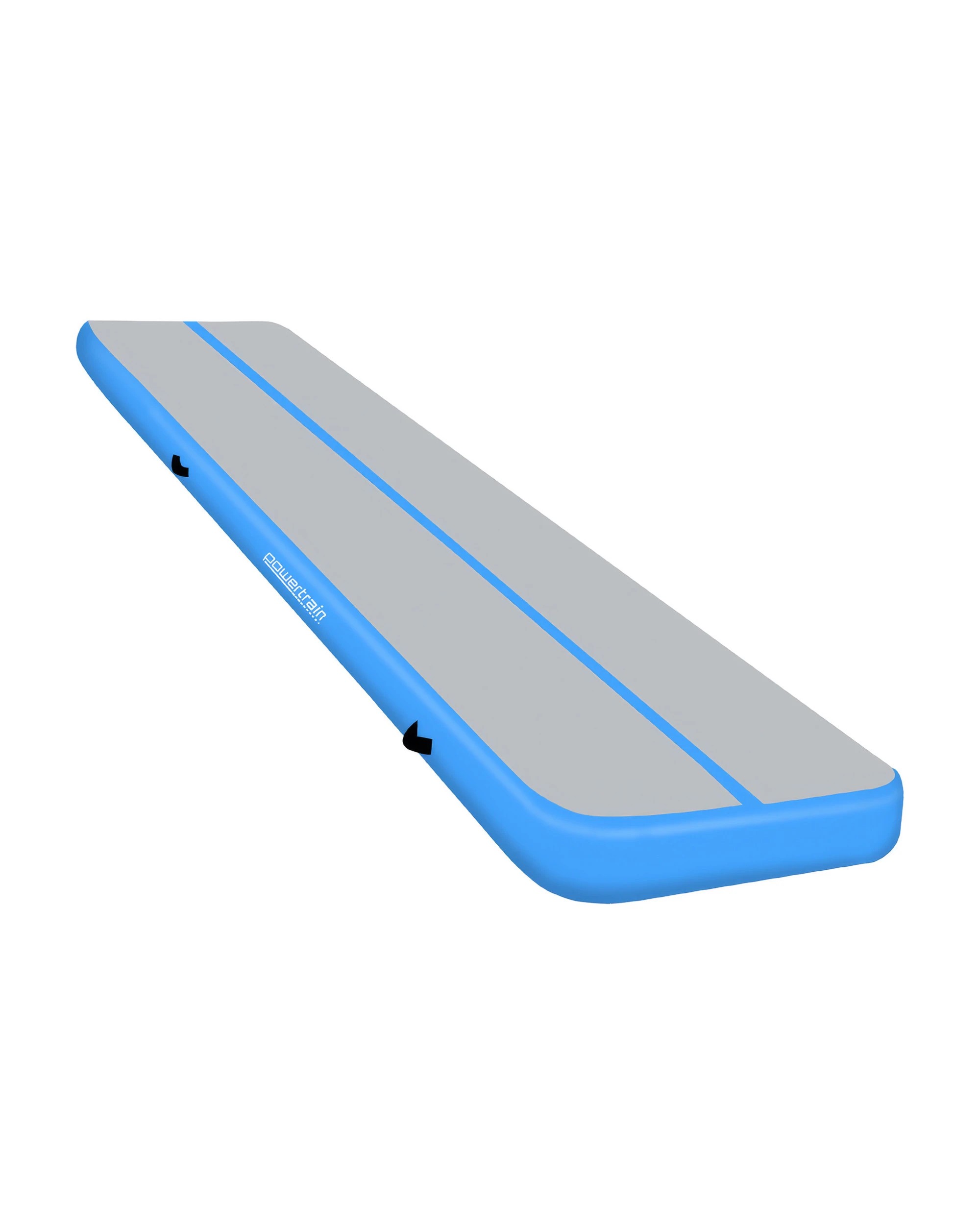 1 Powertrain 6M 20cm Air Track Gymnastics Tumbling Airtrack Exercise Yoga Mat Balance Beam Inflatable - Blue, 1 of 5