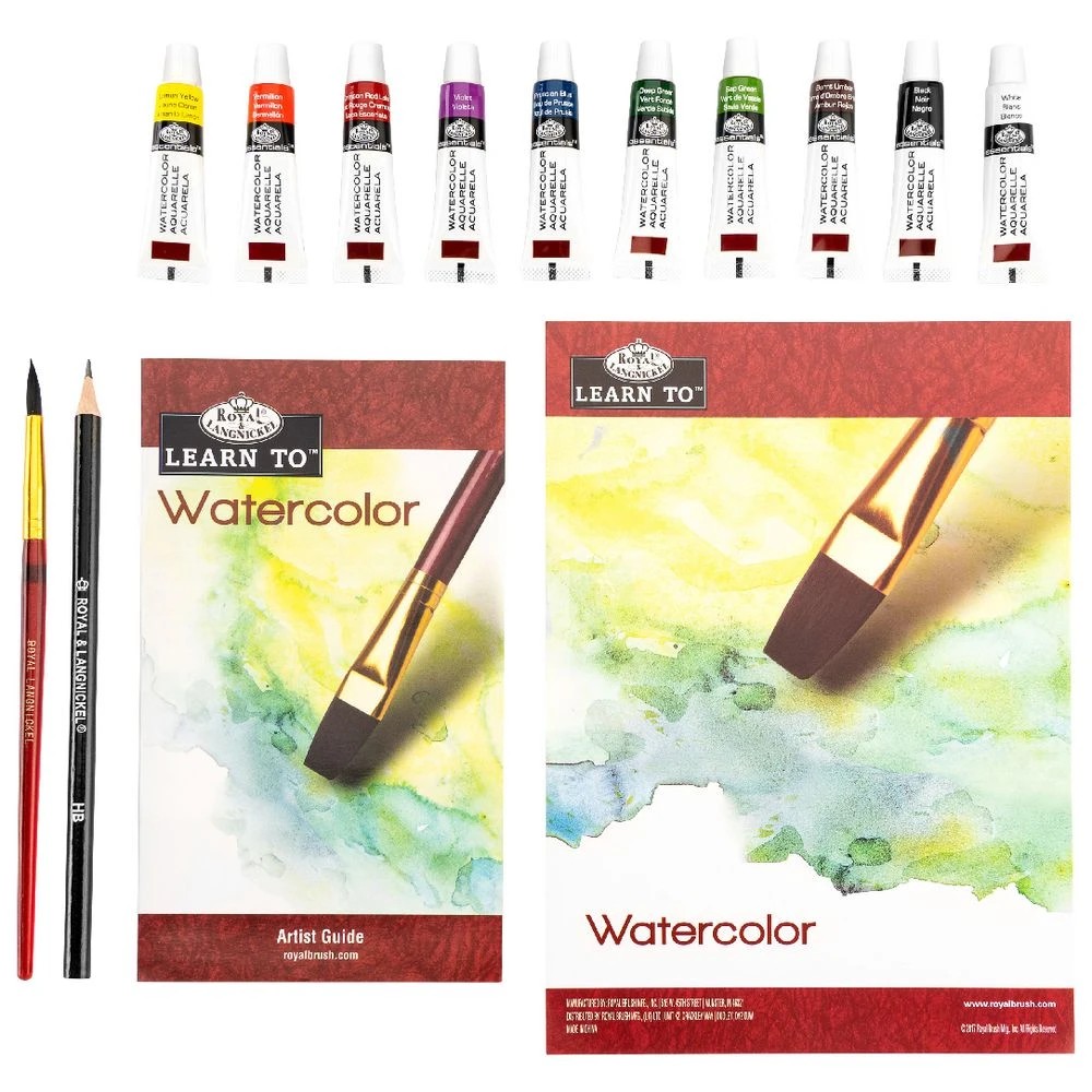 3 Royal & Langnickel Learn To Art Watercolour Set 21 Piece, 3 of 6