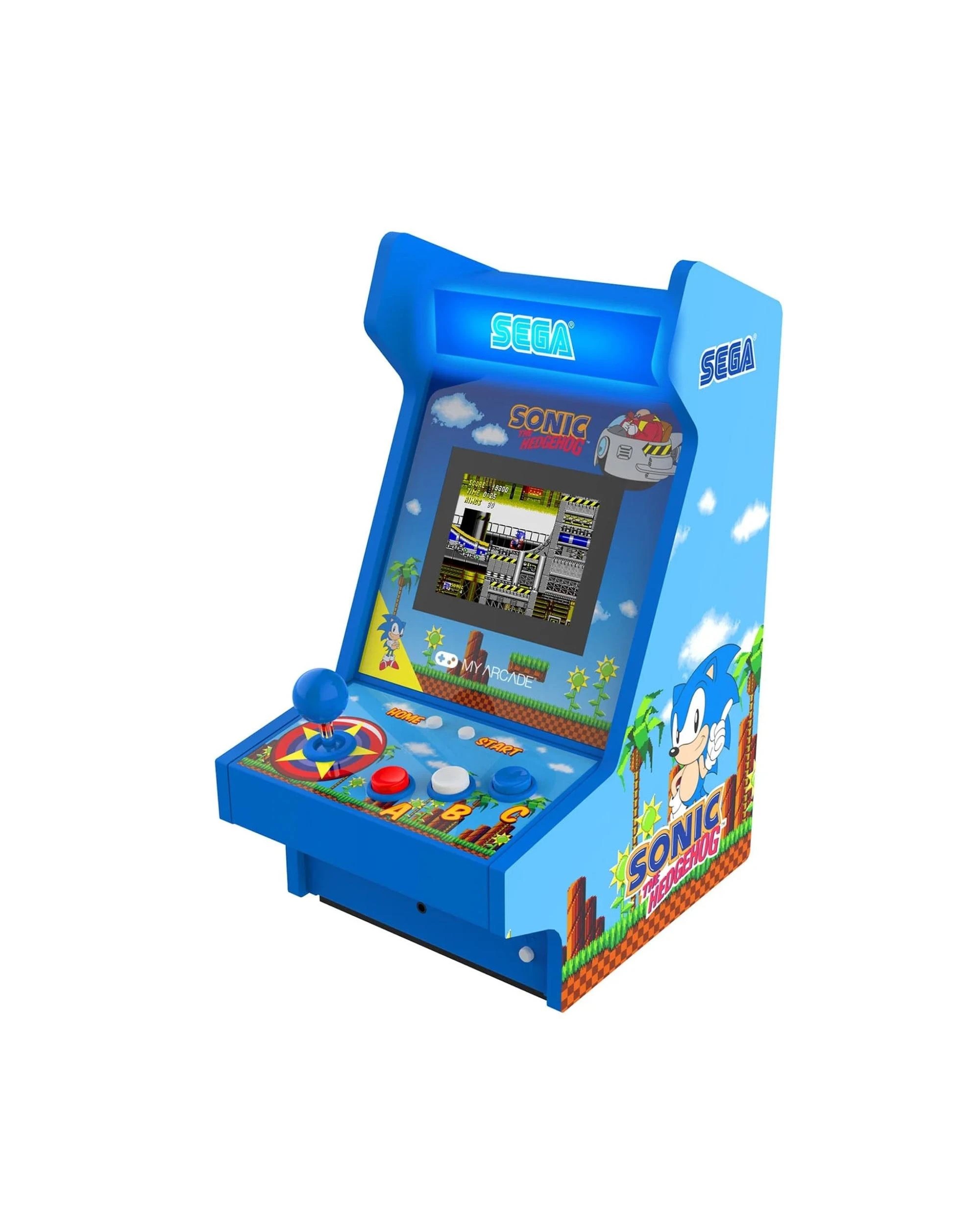 1 MyArcade Mighty Player Sonic the Hedgehog Portable Retro Arcade Cabinet, 1 of 3