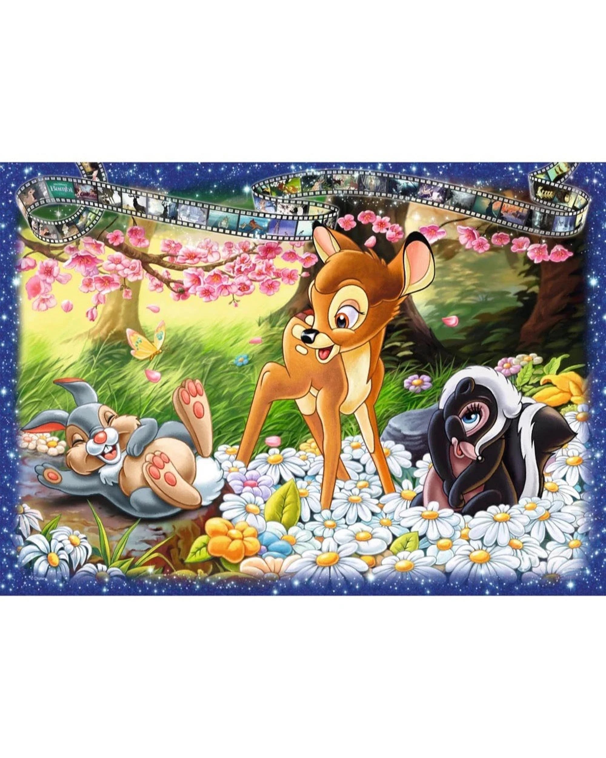 2 Ravensburger Disney Moments Bambi 1942 1000 Piece Jigsaw Puzzle, 2 of 2