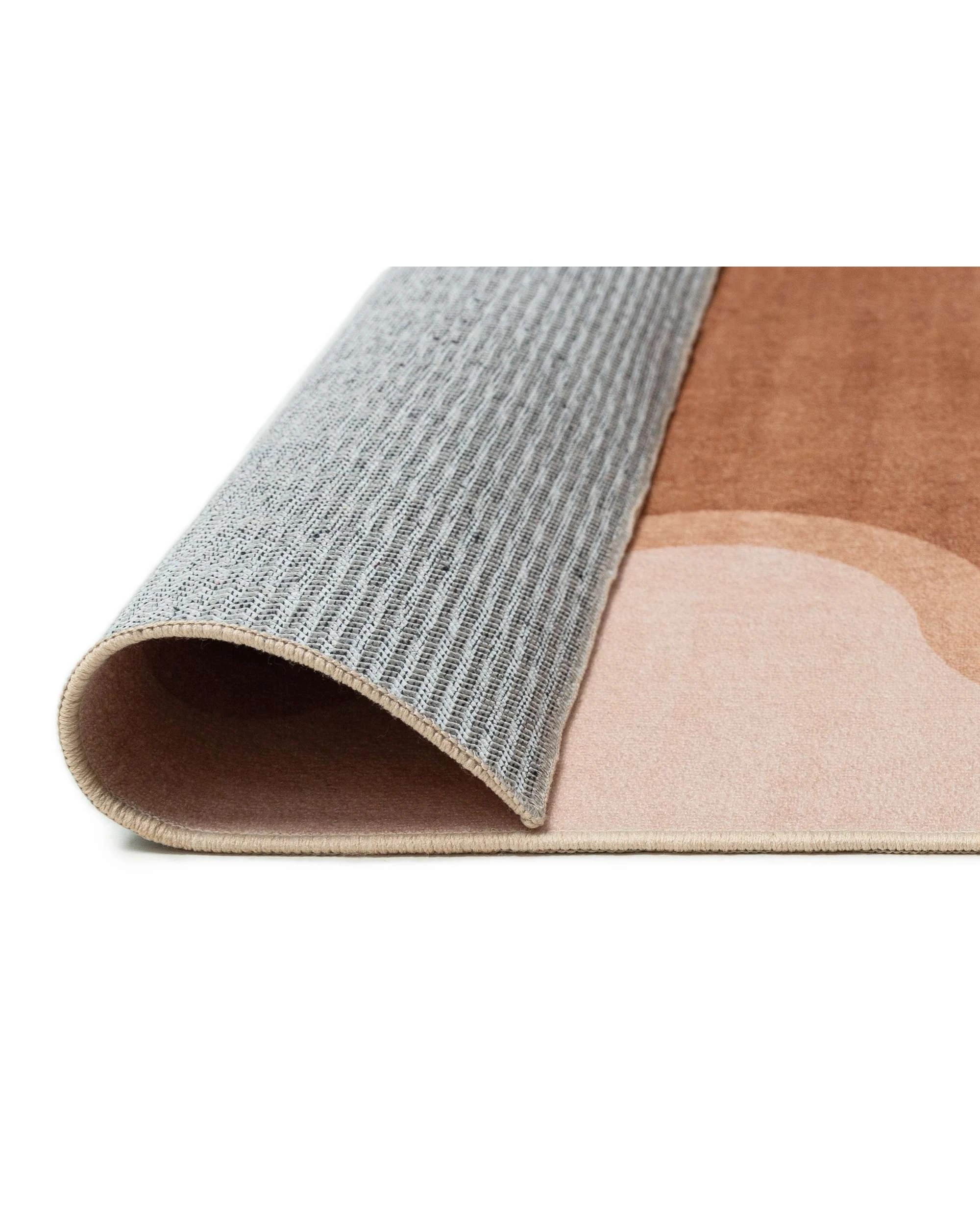 5 Loopsie Lanai Washable Rug-290cm x 200cm - Orange - Orange, 5 of 9