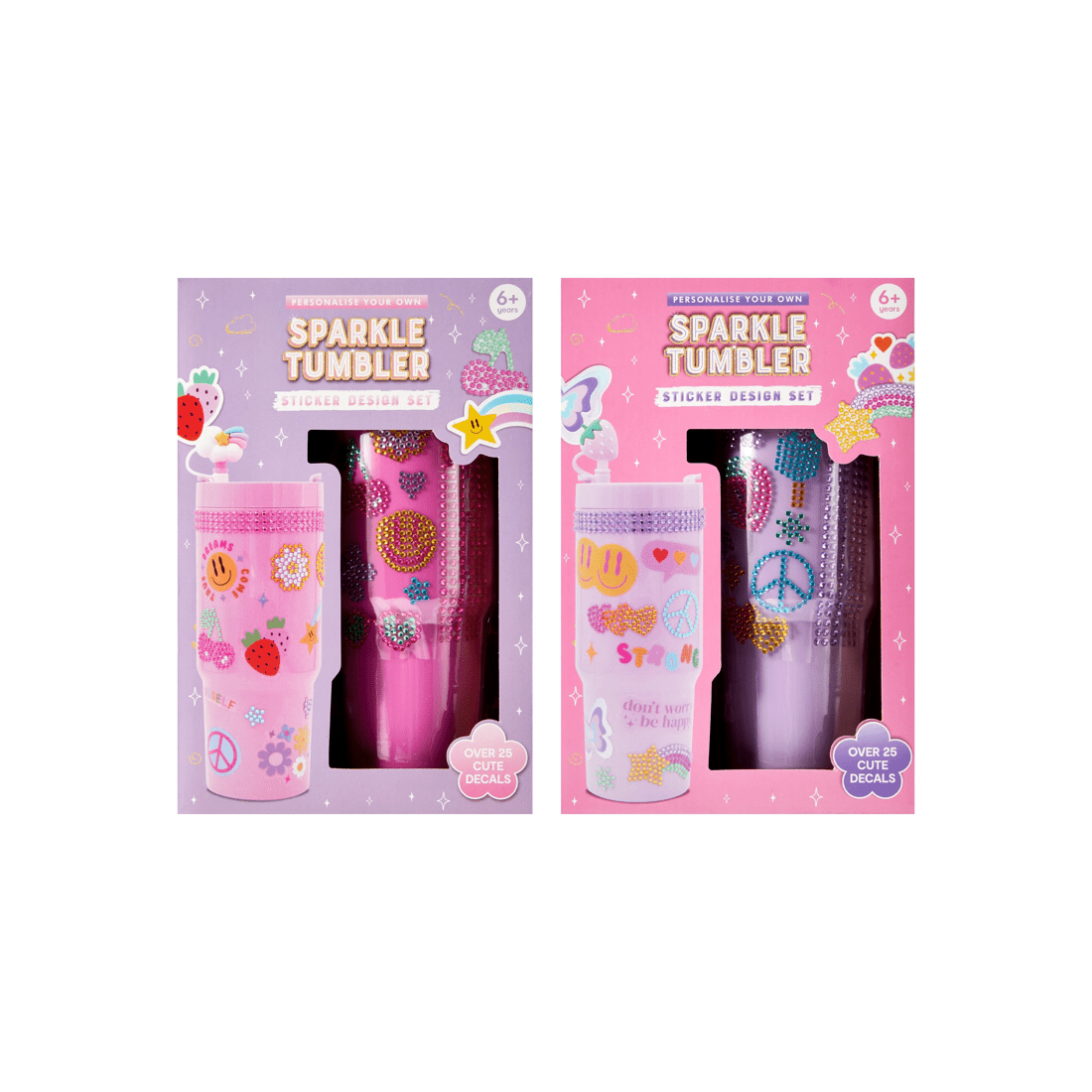 1 Sparkle Tumbler Sticker Design Set - Assorted, 1 of 5