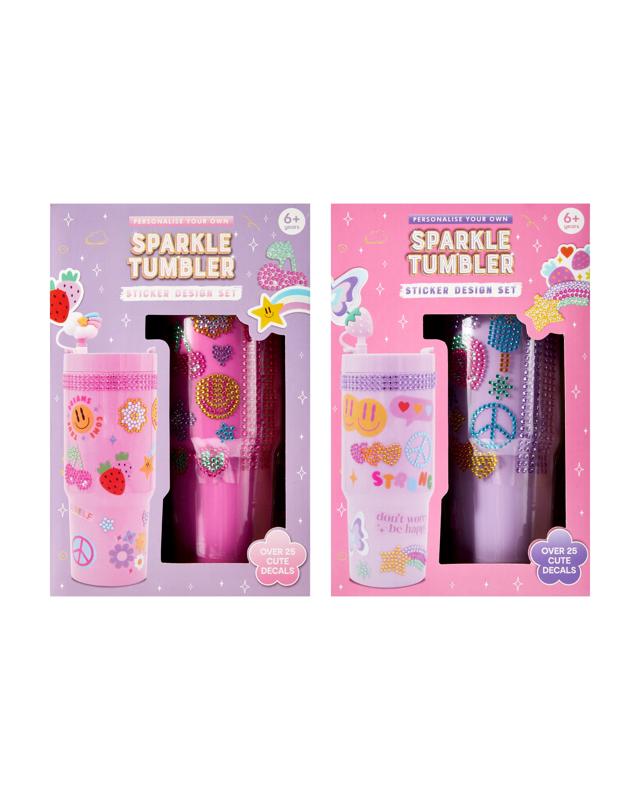 Sparkle Tumbler Sticker Design Set - Asso
