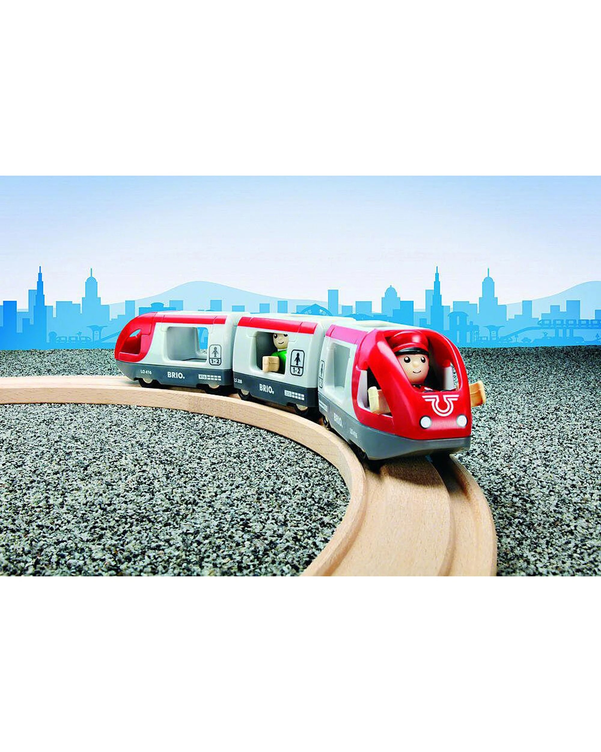 Brio 5pc Travel Train Kids Childrens Pretend Play Toy - Multi - Kmart