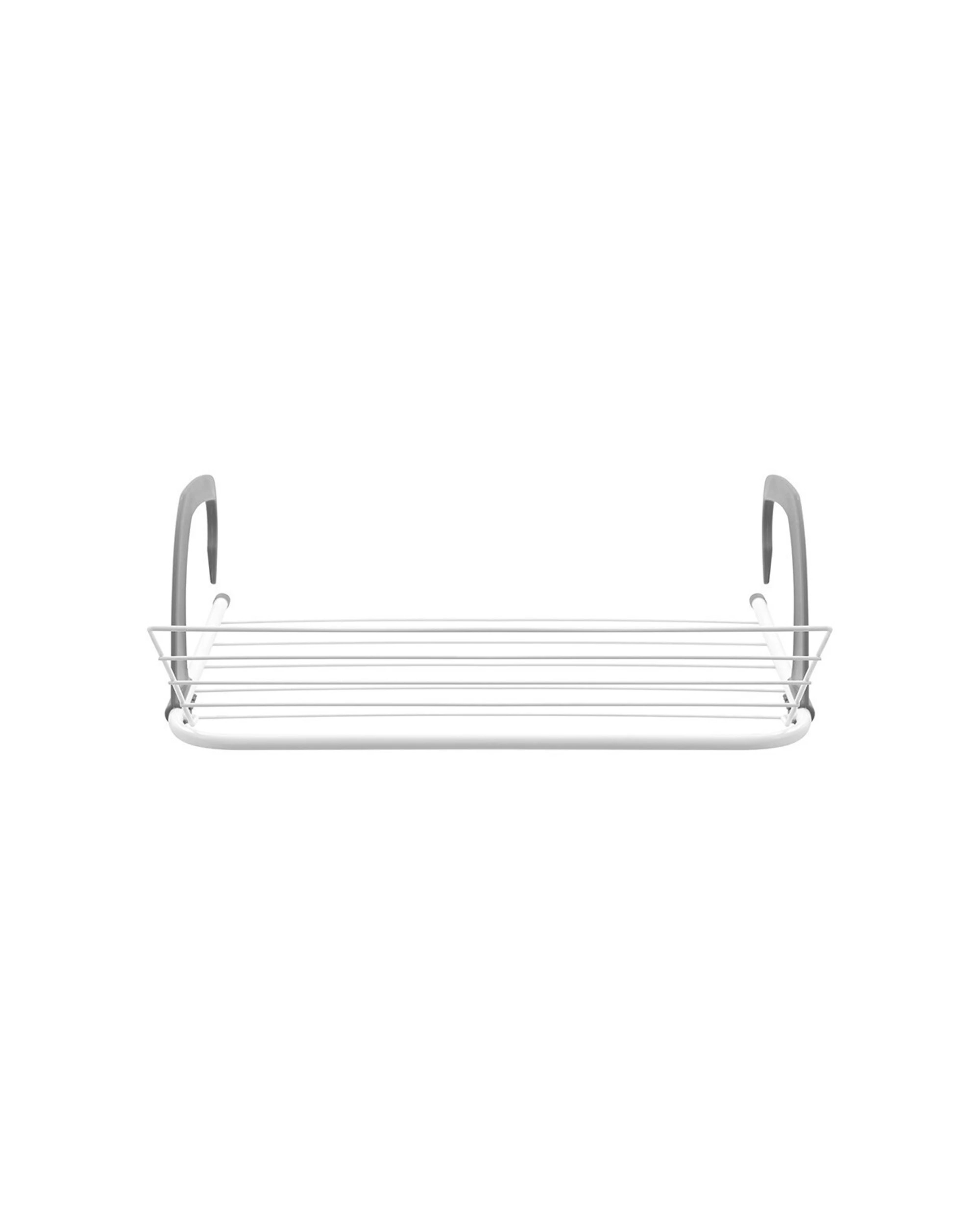 4 Boxsweden Hangit 60cm Extendable 9-Rails Balcony Airer 2PK Folds Flat.
 - white, 4 of 6