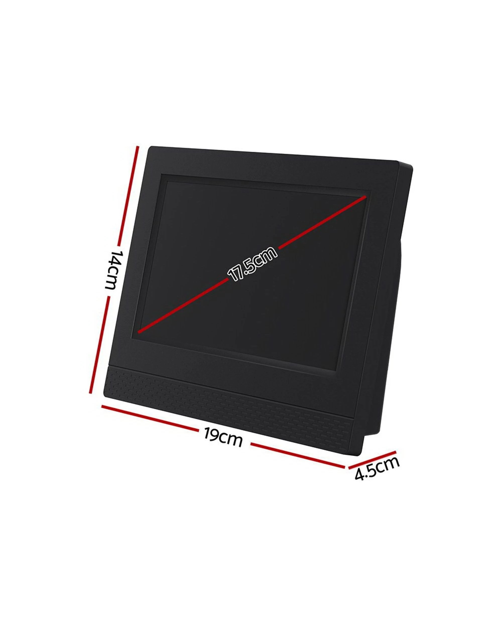 2 Artiss 7" Digital Day Clock Calendar Alarm
 - Black, 2 of 3