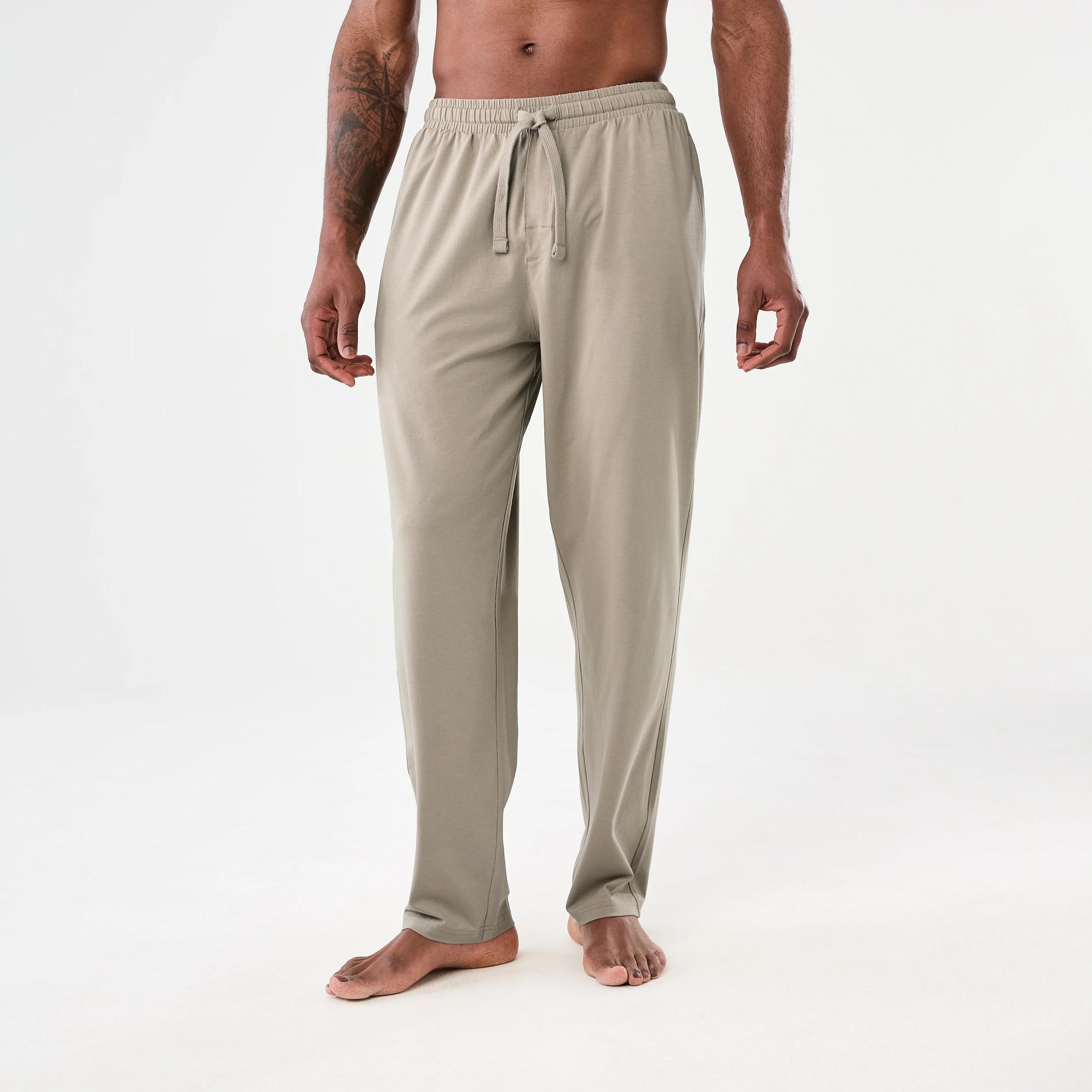 1 Cotton and Elastane Pants VINTAGE KHAKI PANT, 1 of 5