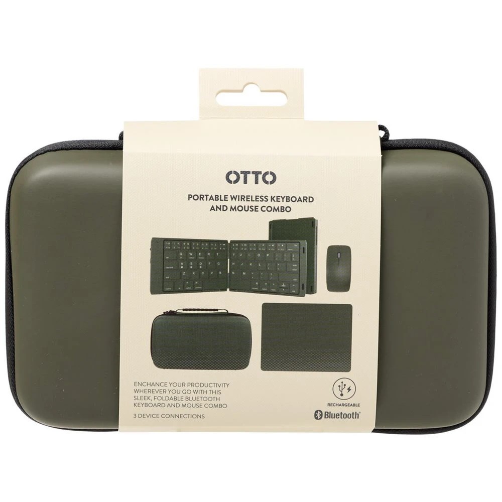 6 Otto On The Go Mouse and Keyboard Travel Pack Green, 6 of 9