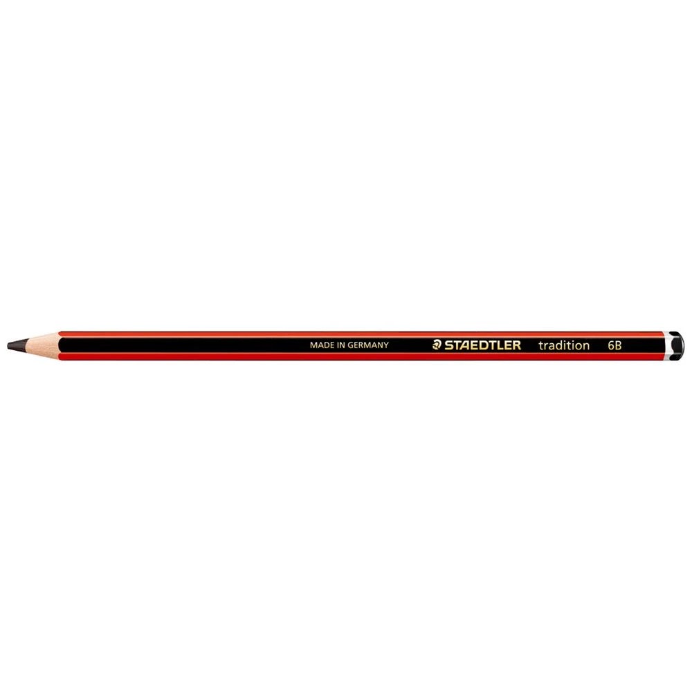 1 Staedtler Tradition Graphite Pencil 6B, 1 of 6