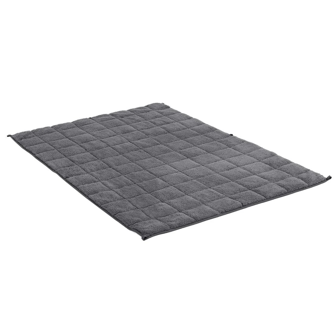 3 Giselle 5.5KG Weighted Blanket Adults Kid Anti Anxiety Gravity Blankets Sherpa - Grey, 3 of 9
