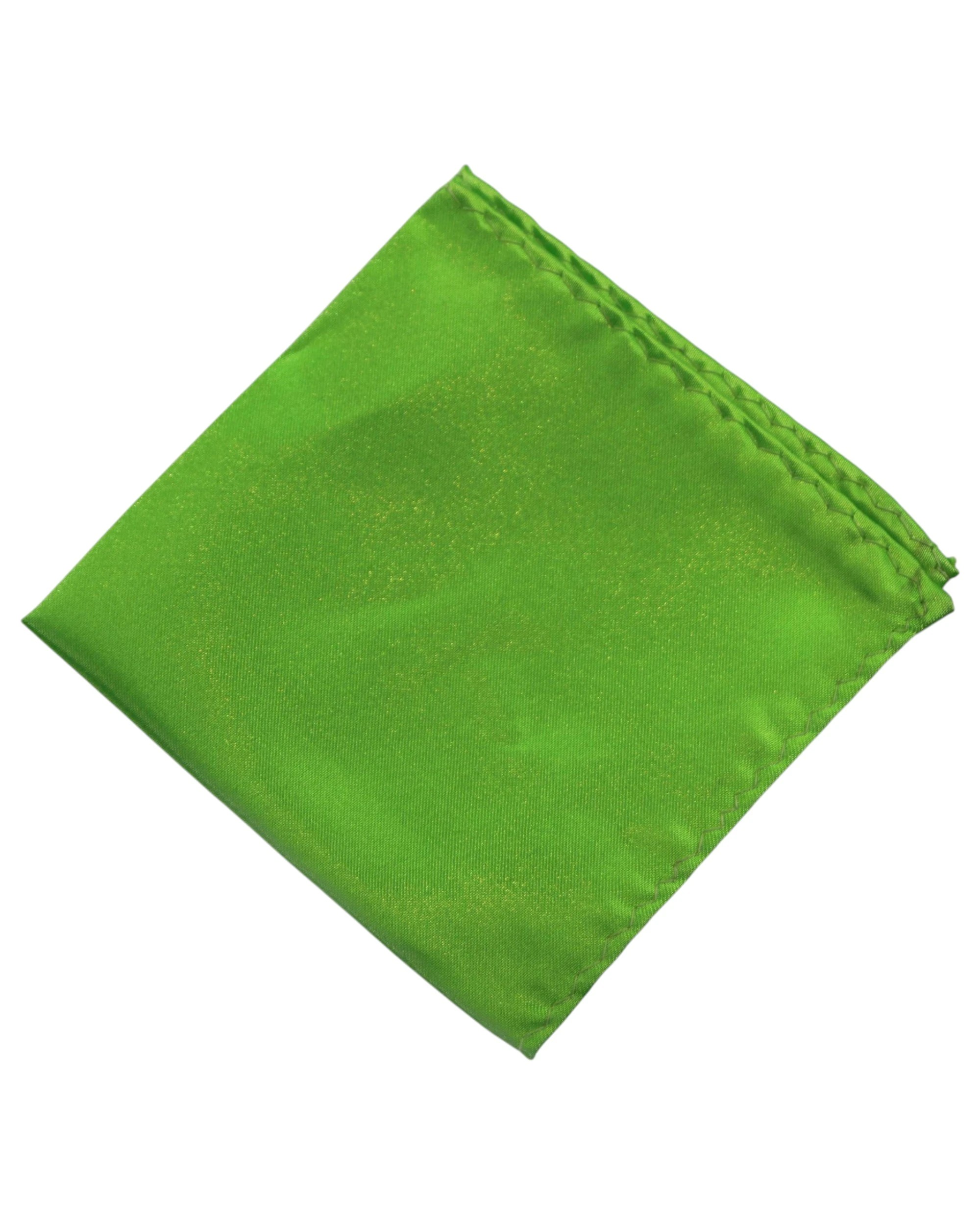 1 Zasel Mens Pocket Square - Green - Green, 1 of 3