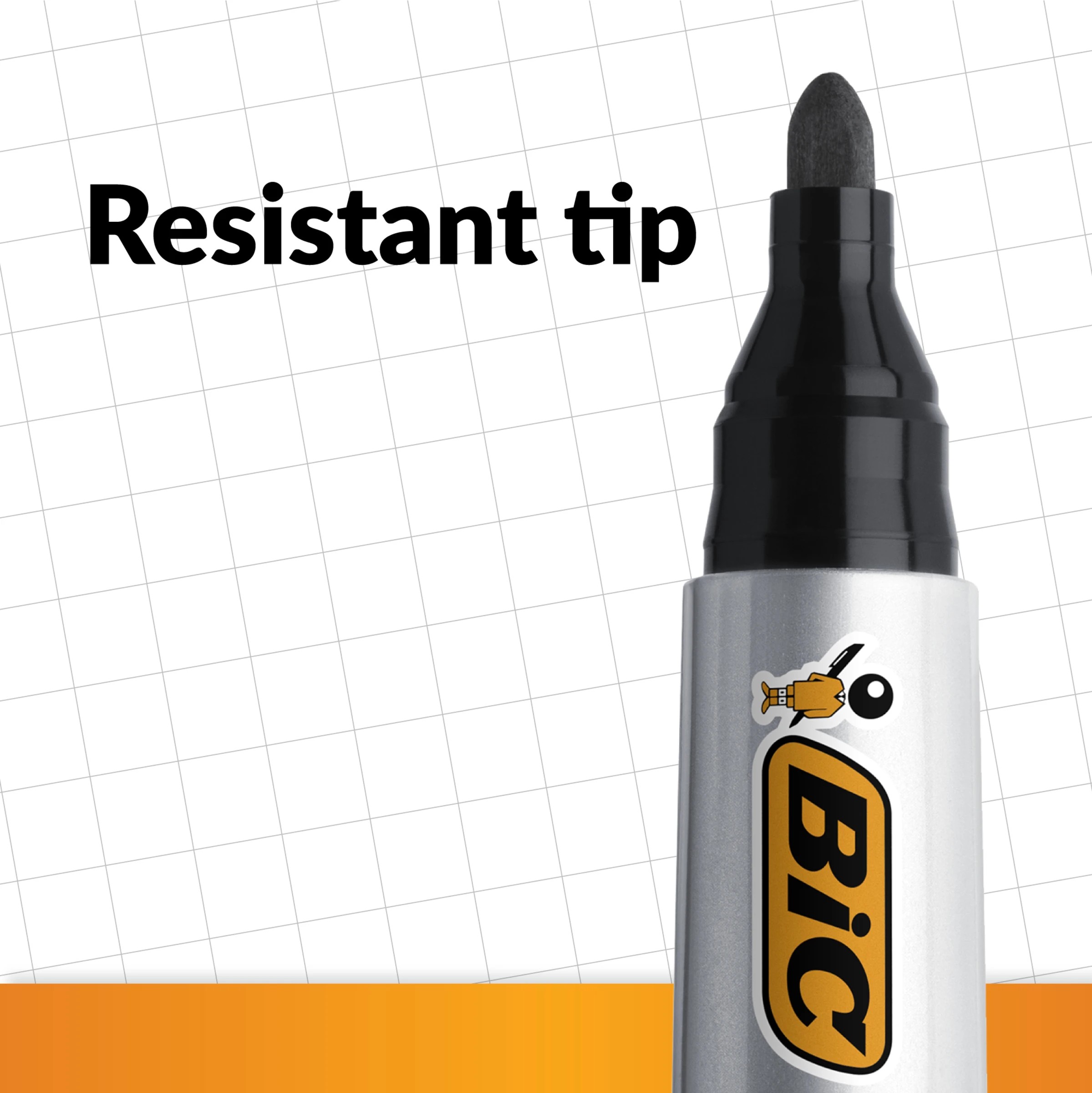 5 12 Pack BIC Marking 2000 Permanent Markers - Blue, 5 of 5