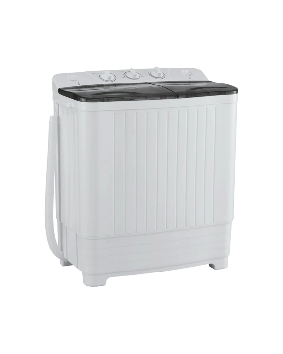 Devanti Portable Washing Machine Twin Tub - Grey