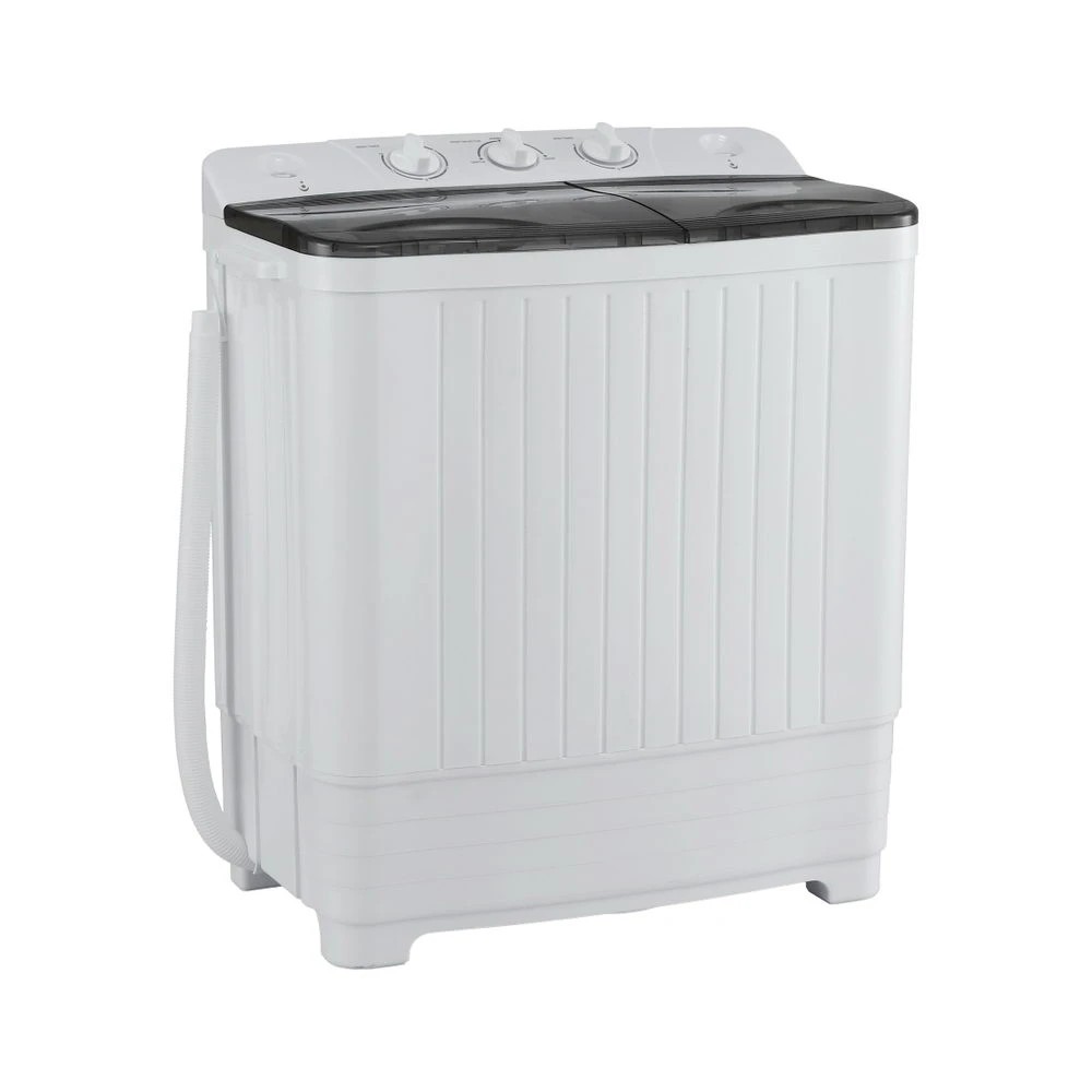 1 Devanti Portable Washing Machine Twin Tub 4.5KG - Grey, 1 of 8