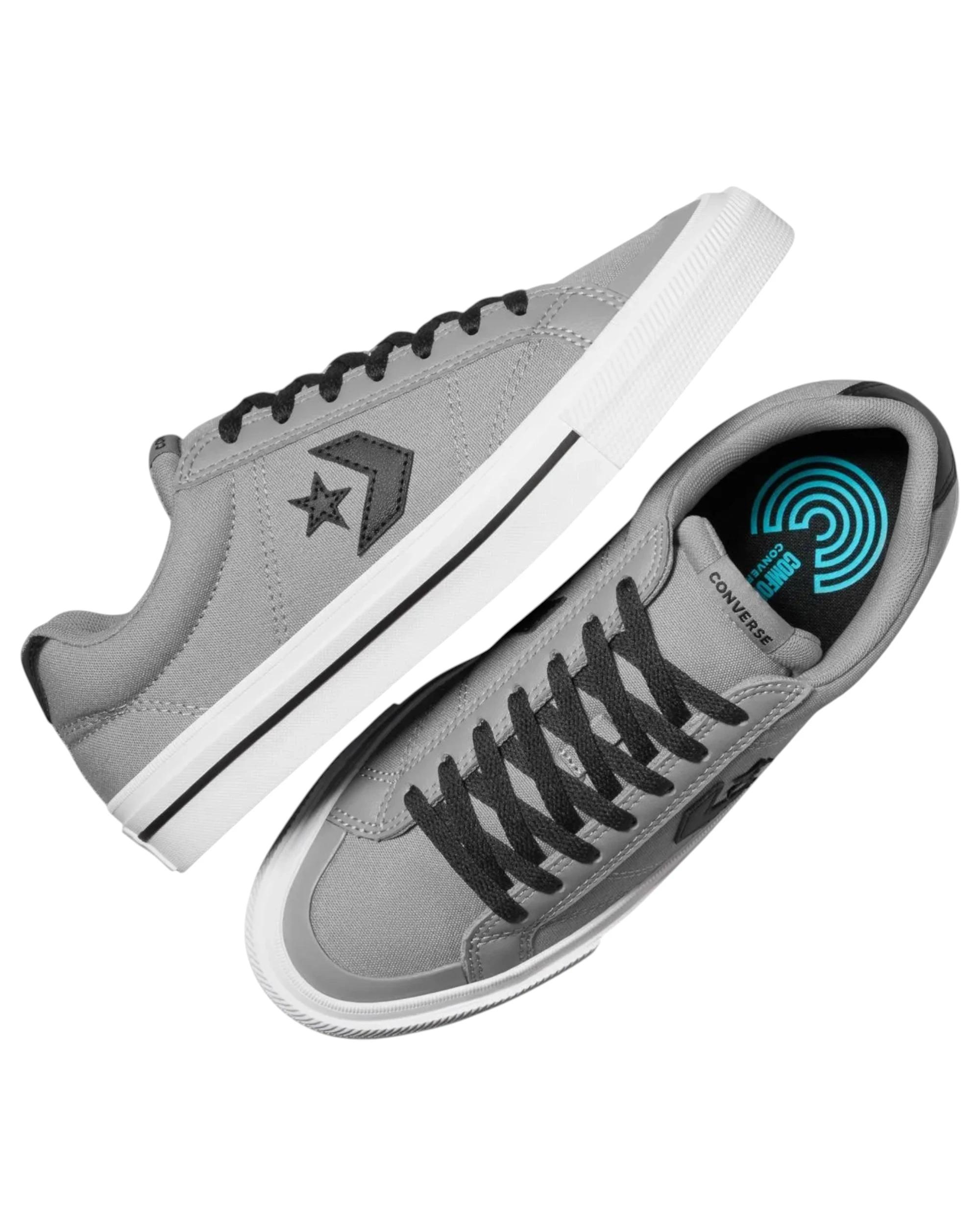7 Converse Unisex Sport Casual Low Top Classic Sneaker GREY, 7 of 7