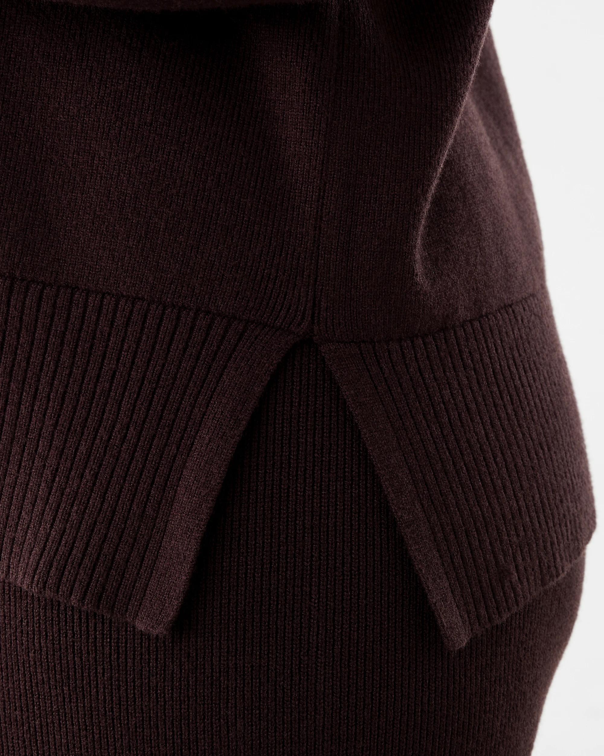 6 Compact Polo Jumper Choc Plum, 6 of 8