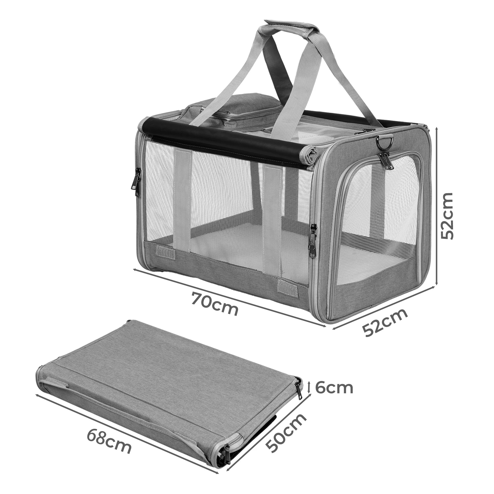 2 Pawz Portable Pet Carrier Large, 2 of 4