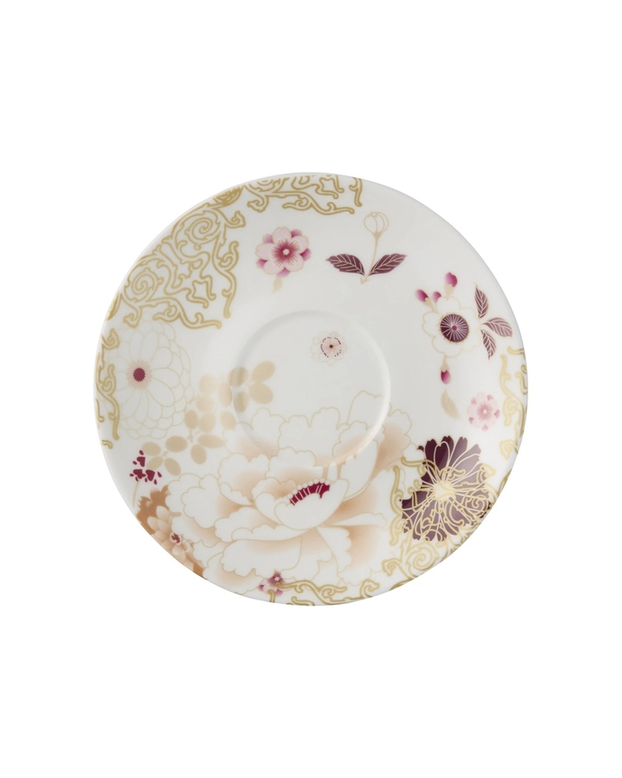 2 Maxwell And Williams Kimono Cup Saucer Fine Bone China Gift Boxed 300ml - White, 2 of 3