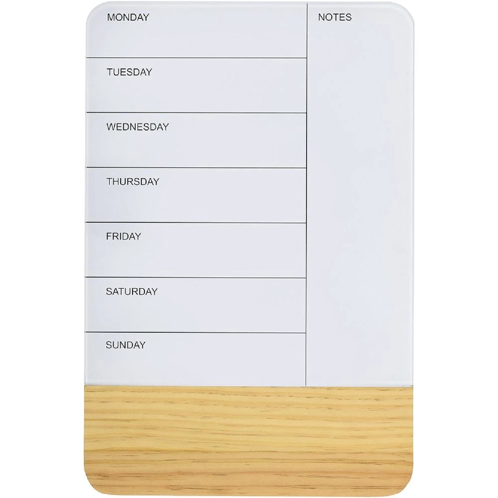 1 Otto Magnetic Glass Planner Board 300 x 450mm, 1 of 8