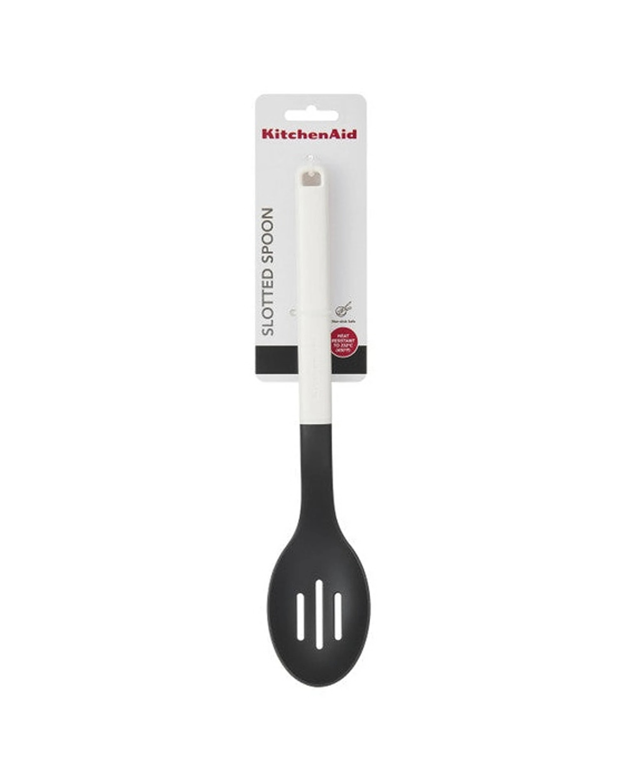 3 KitchenAid Slotted Spoon Heat Resistant Nylon Ergonomic 34cm Kitchen Tool Utensil, 3 of 3