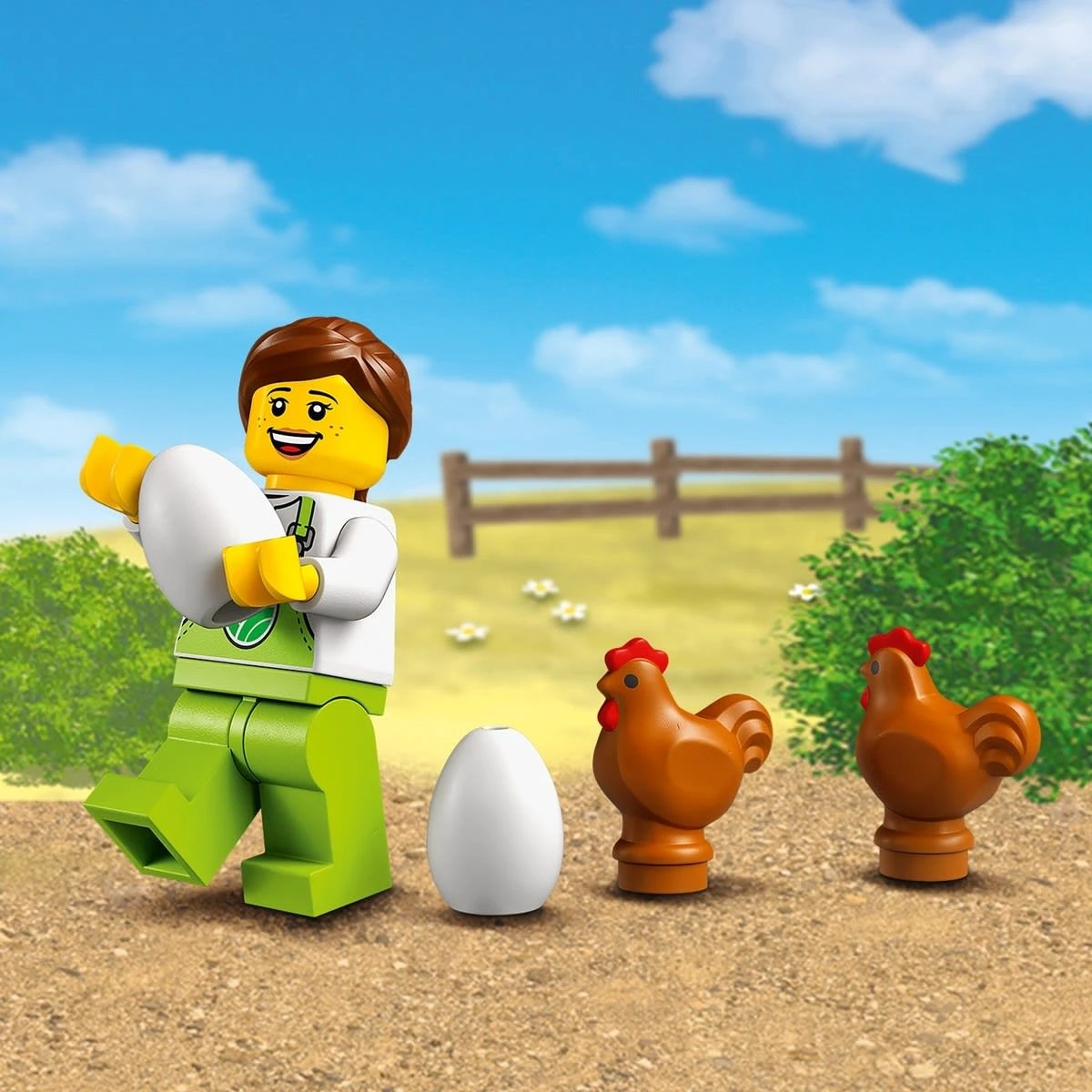 4 LEGO City Farm Chicken Henhouse 60344, 4 of 9