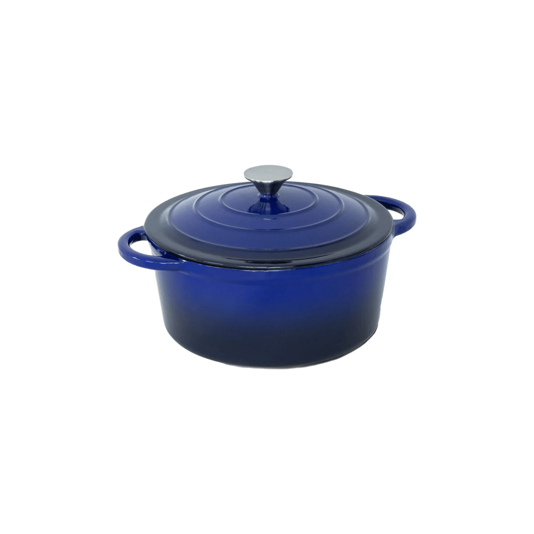 1 Healthy Choice Enamelled Cast Iron Casserole Cooking Dish Dark Blue 26cm 4.7l
 - Blue, 1 of 1