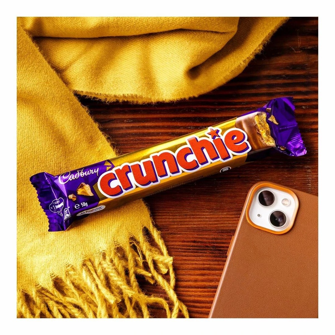 3 Cadbury Crunchie Bar 50g, 3 of 3