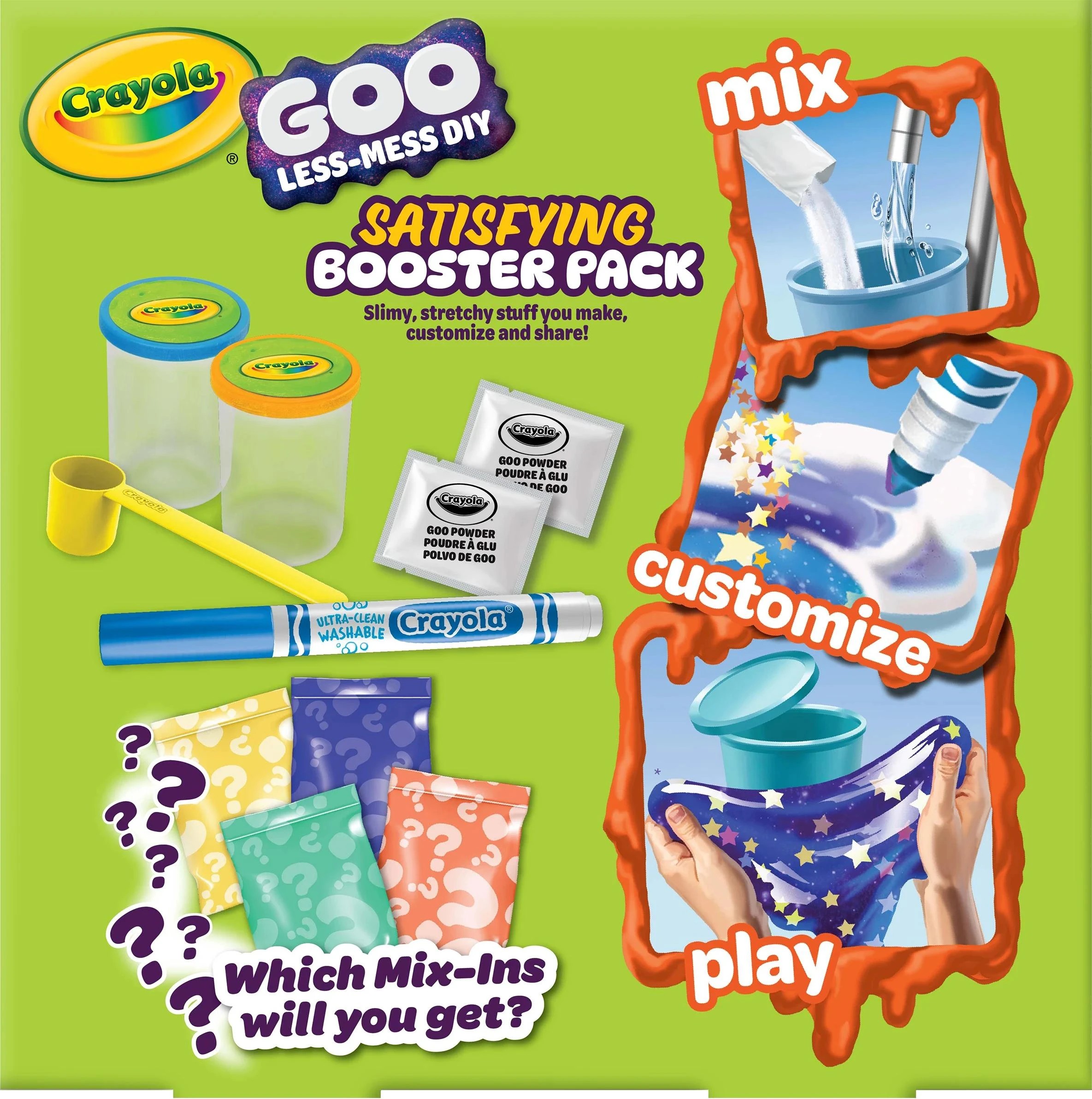 2 Crayola Goo Satisfying Booster Pack - Multi, 2 of 3