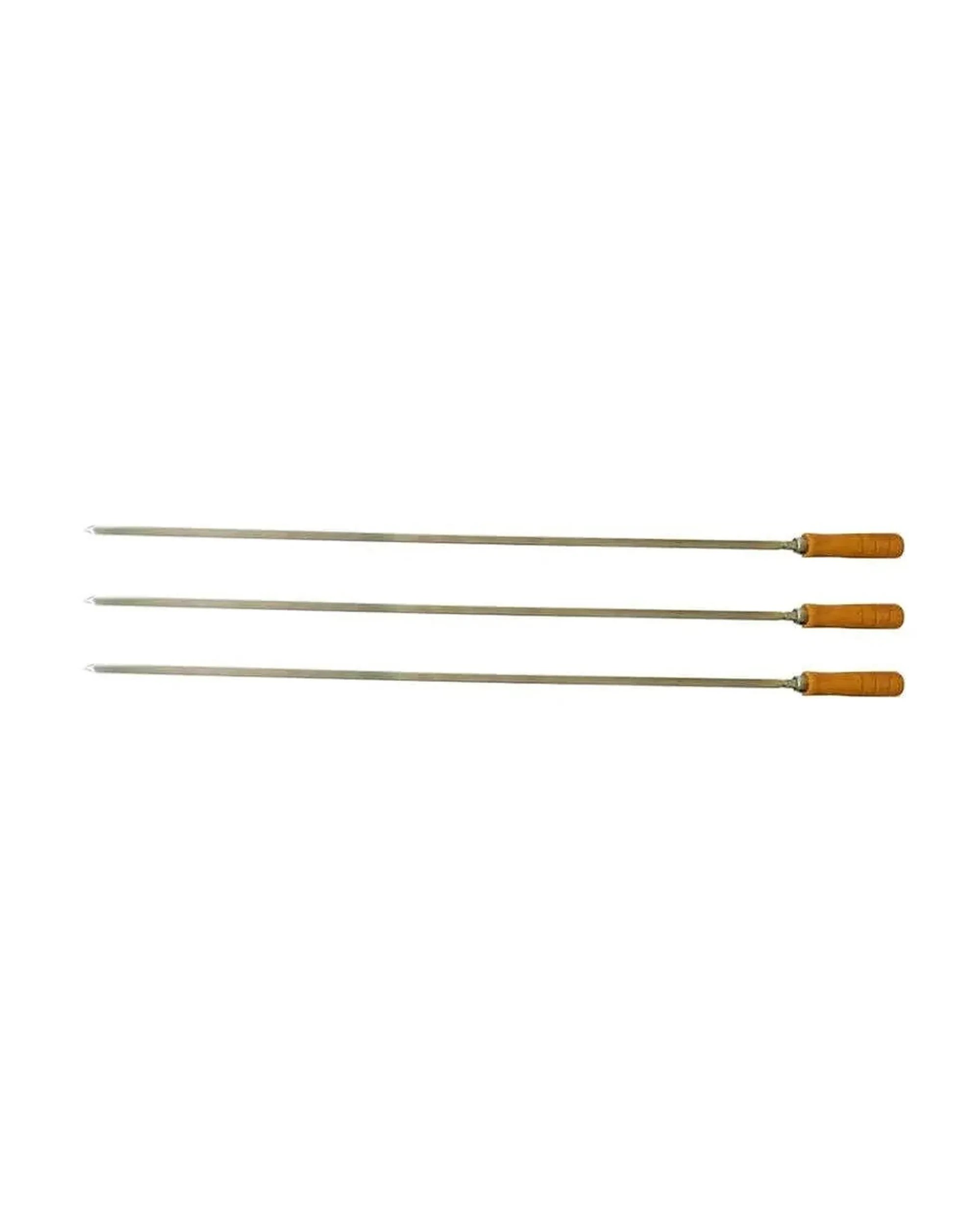 1 Flaming Coals 3 x Cyprus Spit Roast Skewer - 10mm x 950mm, 1 of 10