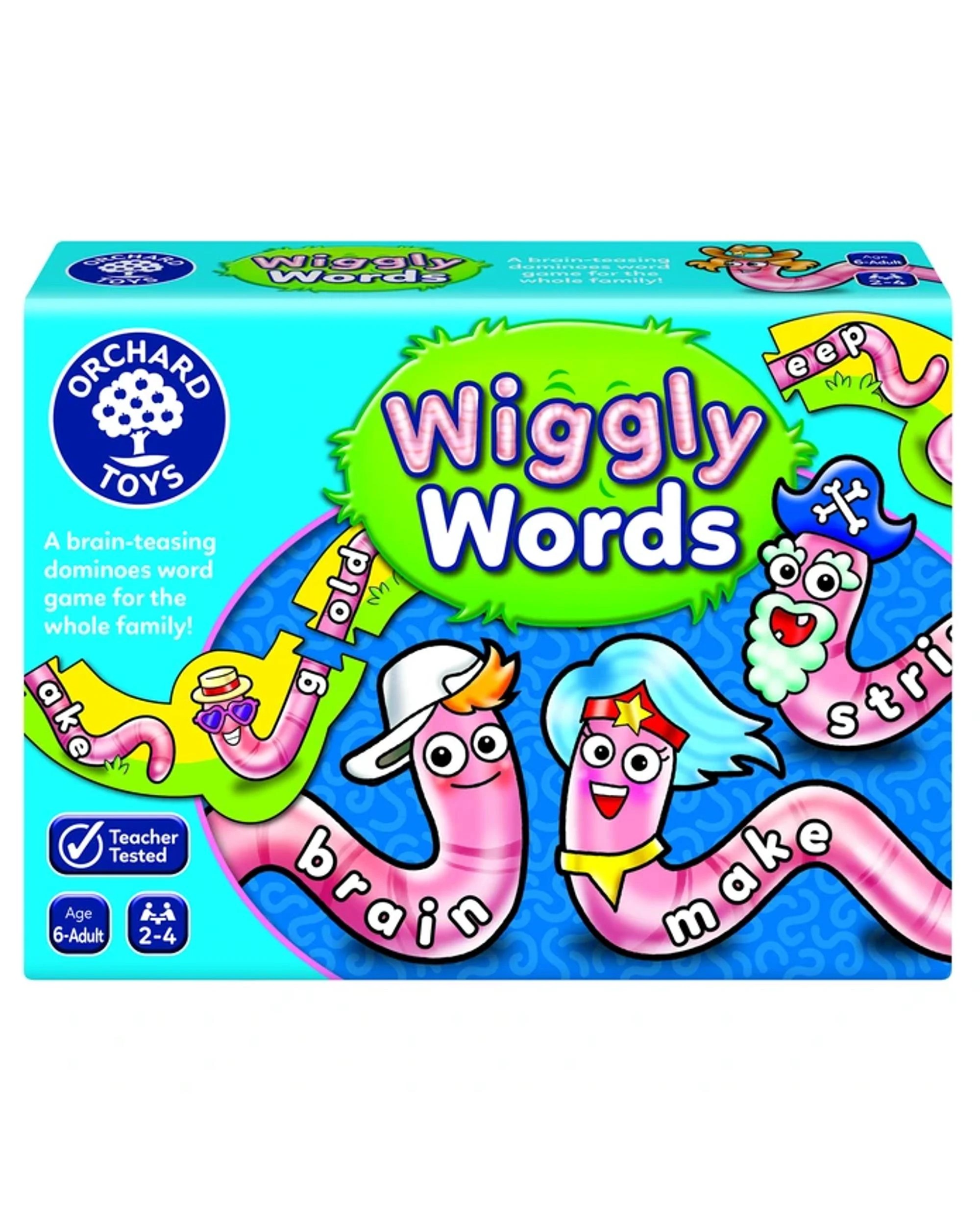 1 Wiggly Words Puzzle Game, 1 of 1