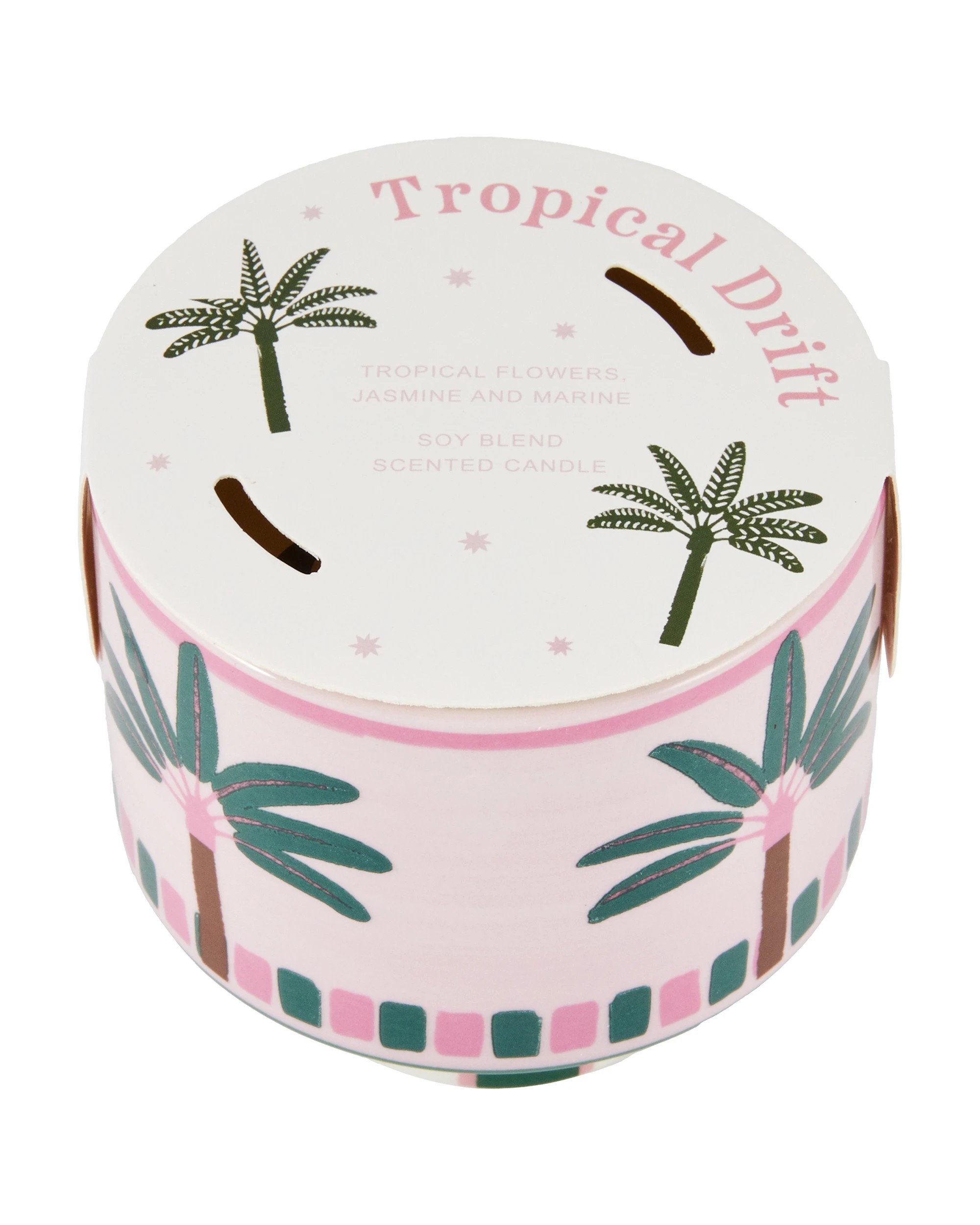 4 Tropical Drift Ceramic Candle, 4 of 5
