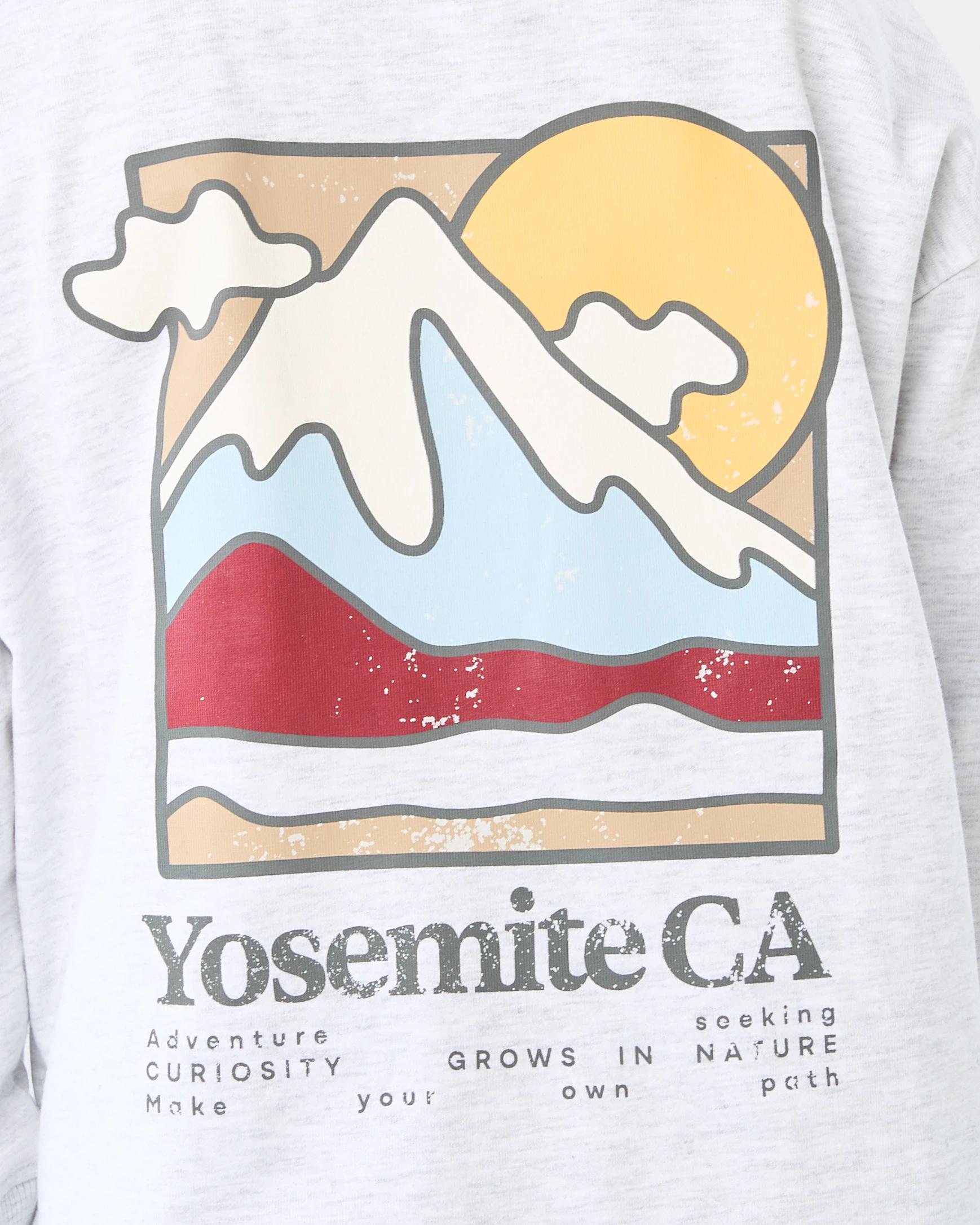 6 Long Sleeve Oversized T-shirt Mrl Nature, 6 of 9