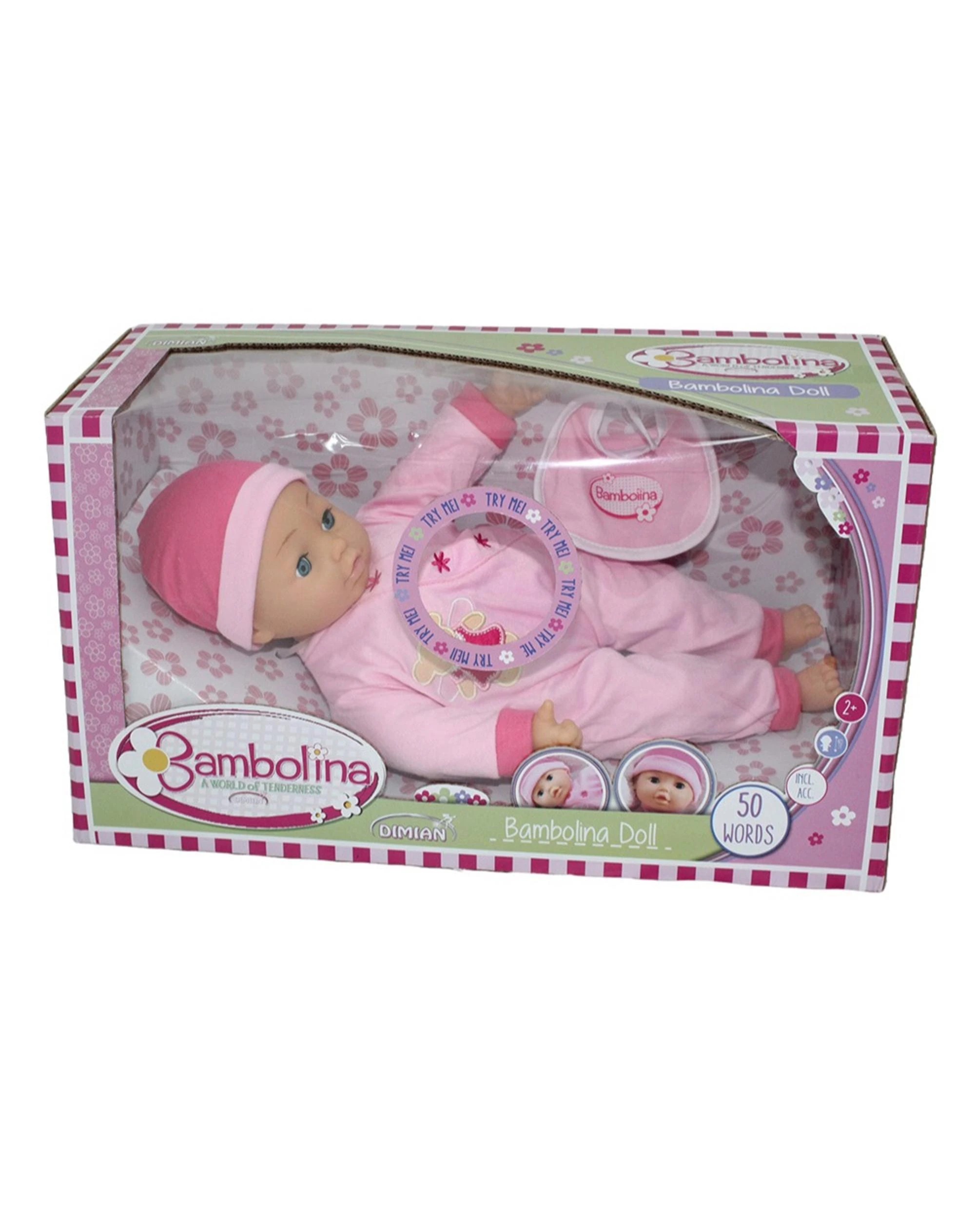 1 Bambolina World of Tenderness 40cm Speaking Doll with 50 words, 1 of 3