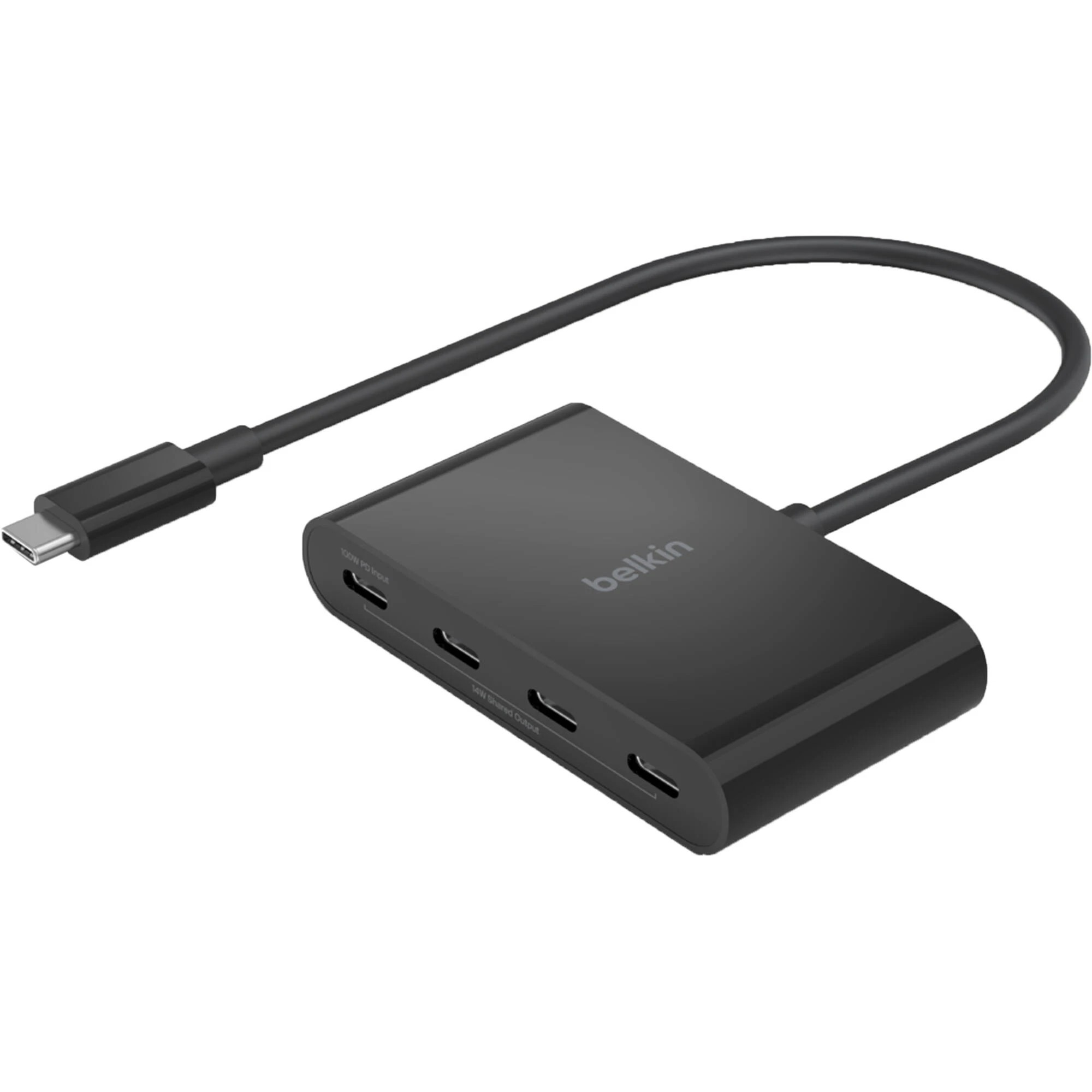 2 Belkin 4-Port USB-C Mini Hub - Black, 2 of 5
