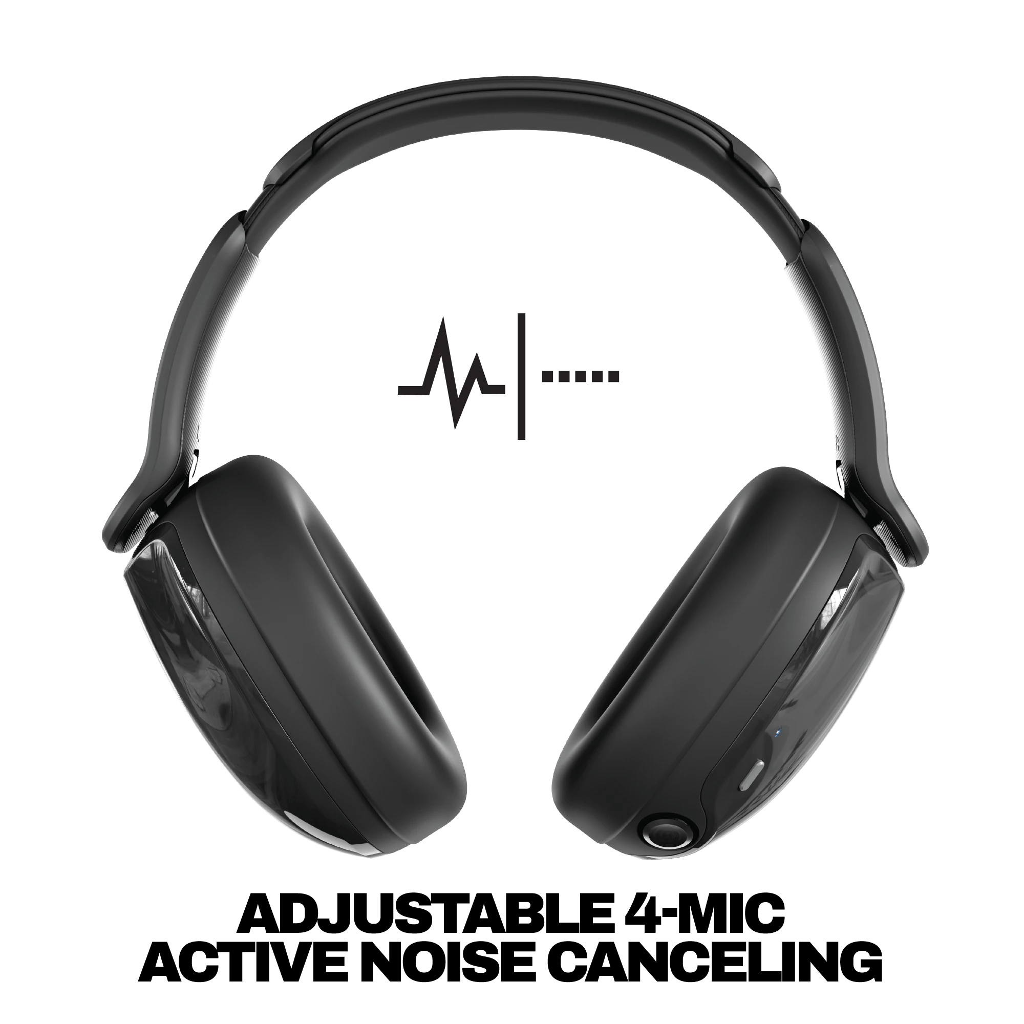 2 Skullcandy Hesh 540 ANC Wireless Over-Ear Headphones - Black, 2 of 8