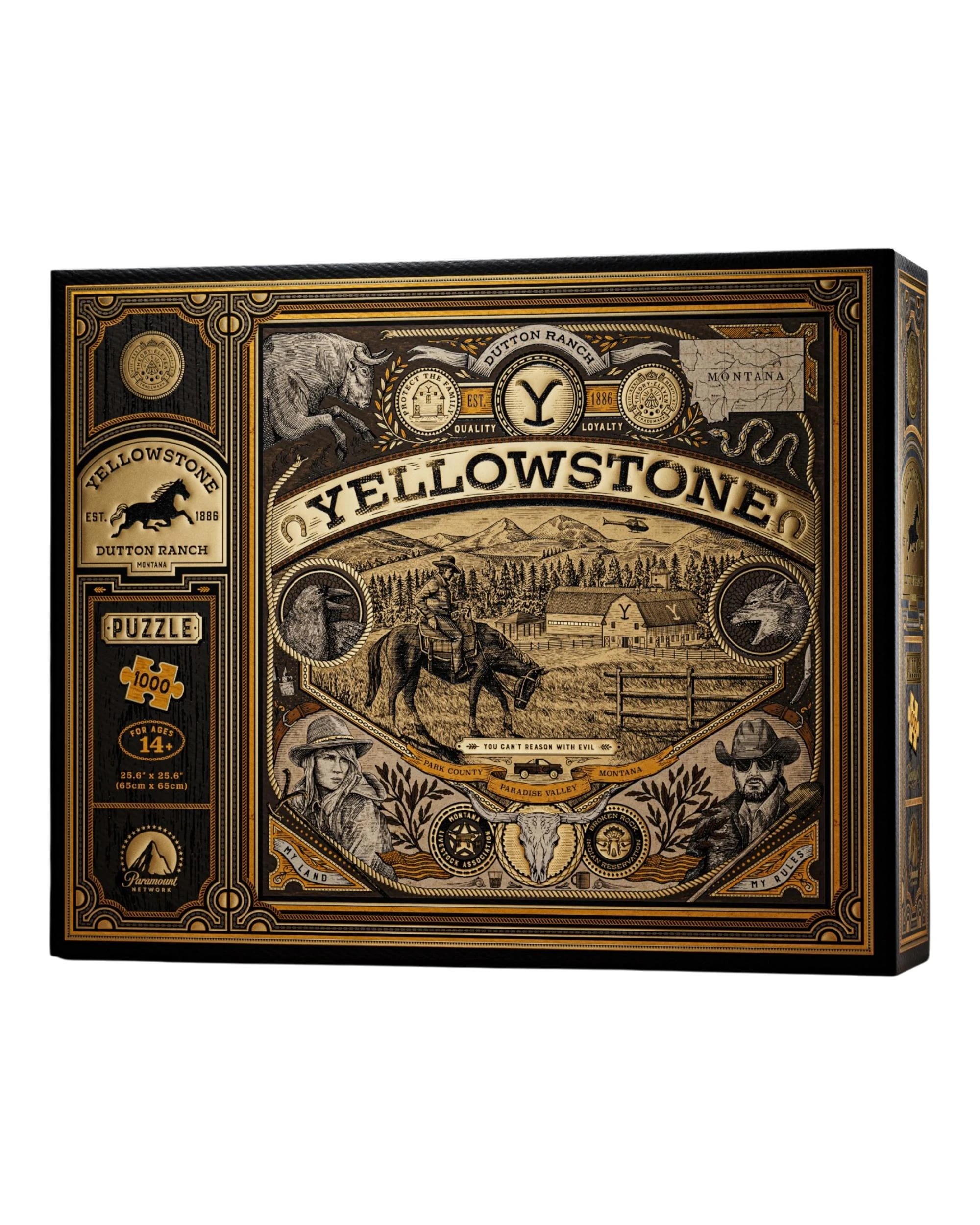 1 theory11 Yellowstone 1000 Piece Jigsaw Puzzle, 1 of 9