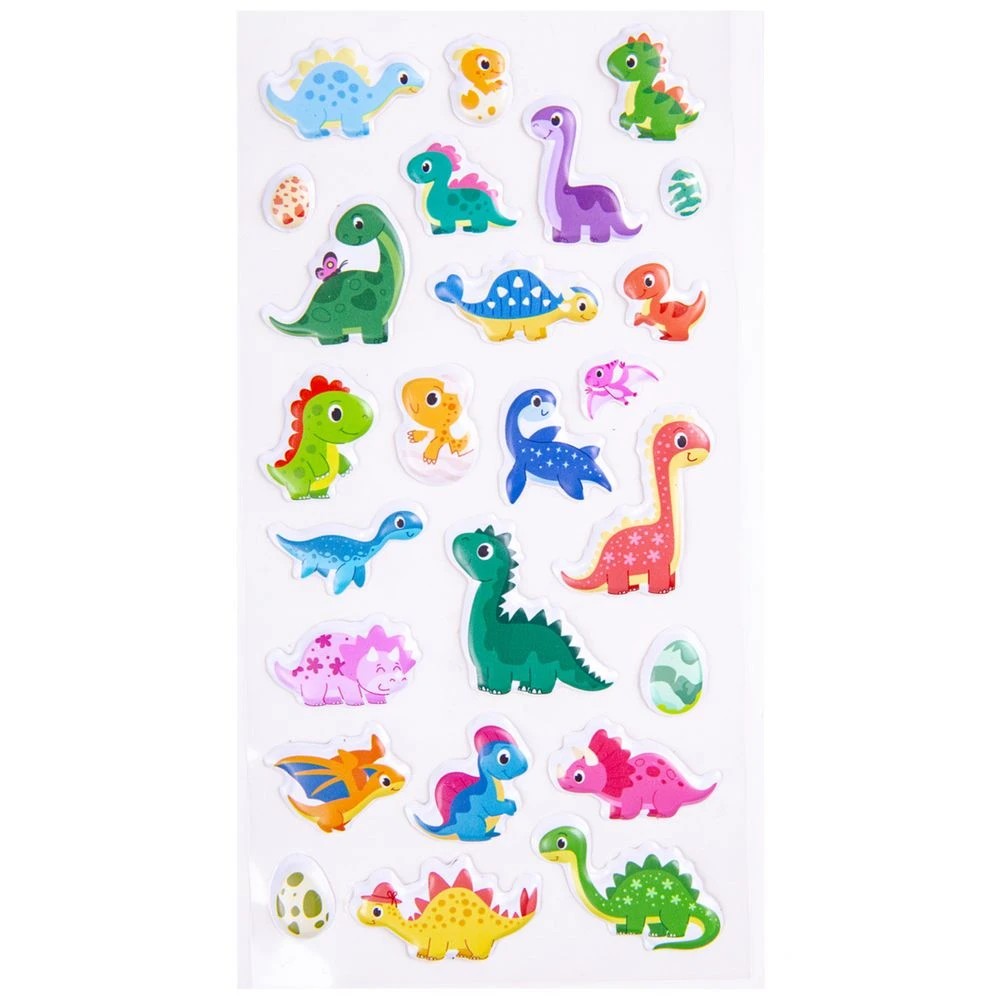 2 Learning Can Be Fun Dino Days Puffy Stickers, 2 of 3