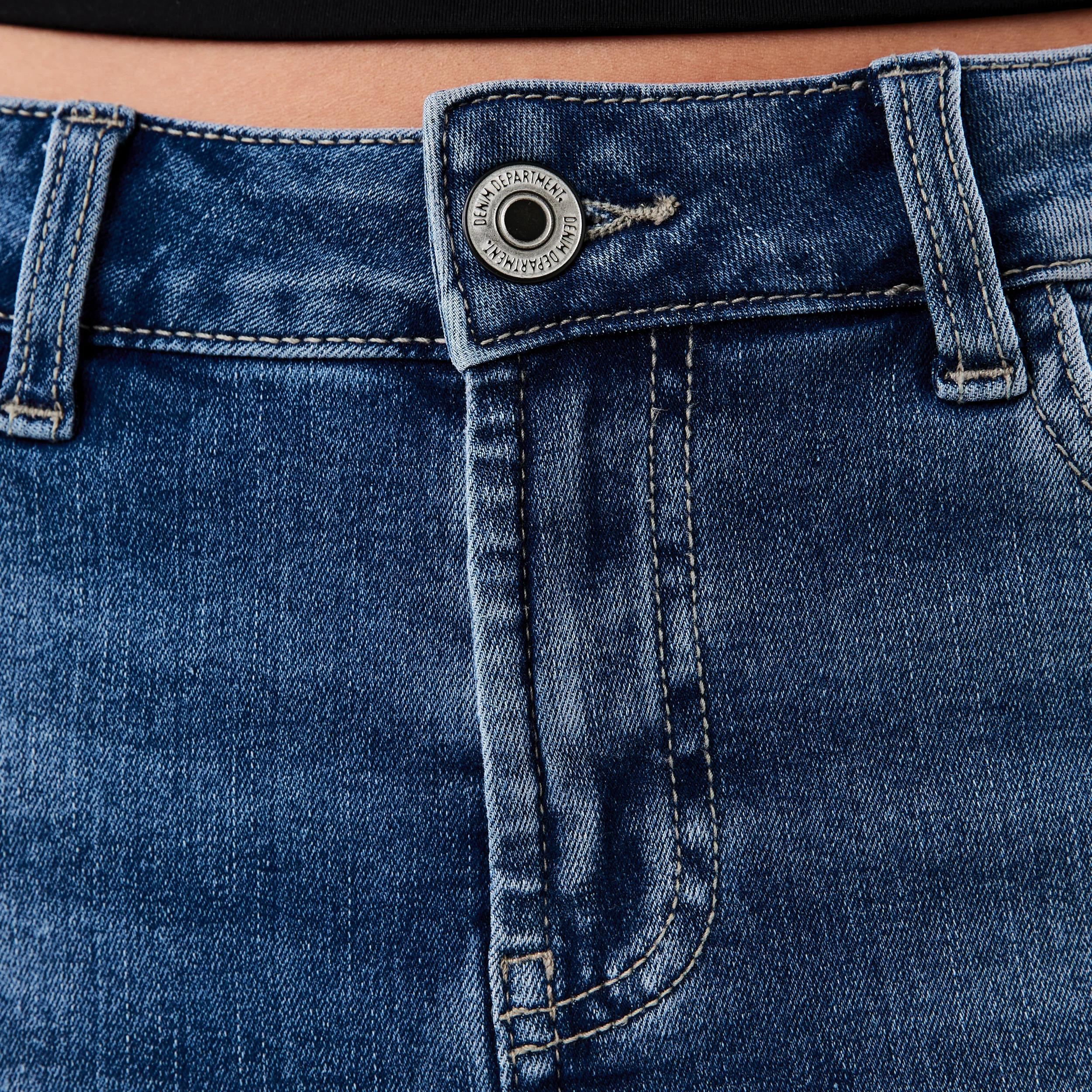 5 Denim Skirt Dark Wash, 5 of 7