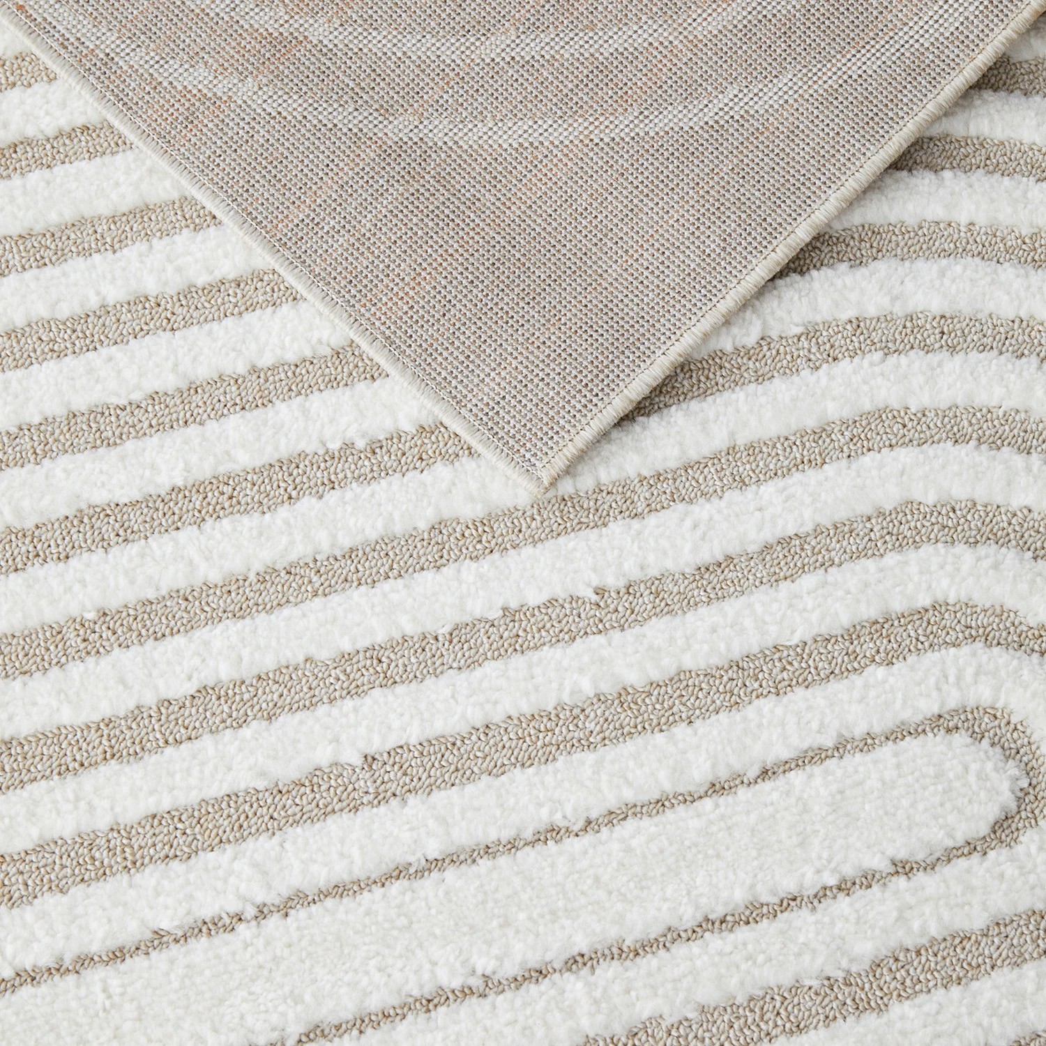 5 Common Ground Rugs Nirvana Carl 230x160cm - Medium Power Loomed Pet Friendly Floor Rug - Beige, 5 of 7