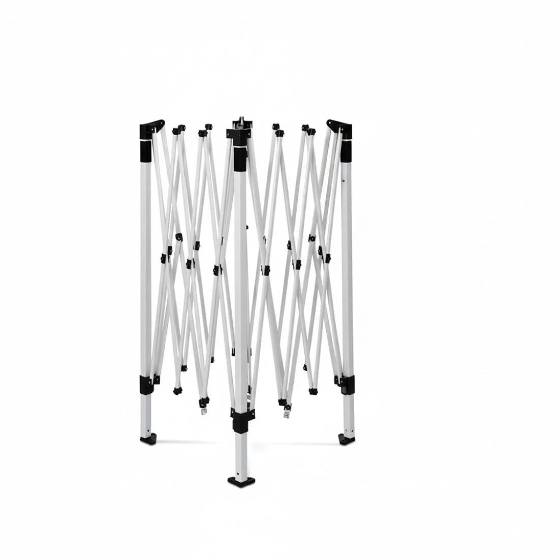 5 Instahut Gazebo Pop Up Marquee 3x3m Wedding Party Outdoor Camping Tent Canopy Shade Mesh Wall - Black, 5 of 7