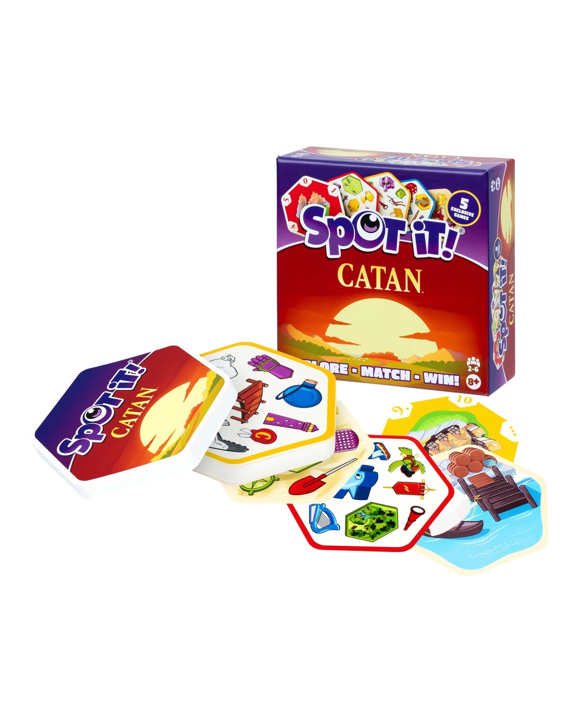 6 Spot It! Catan Card Game, 6 of 8