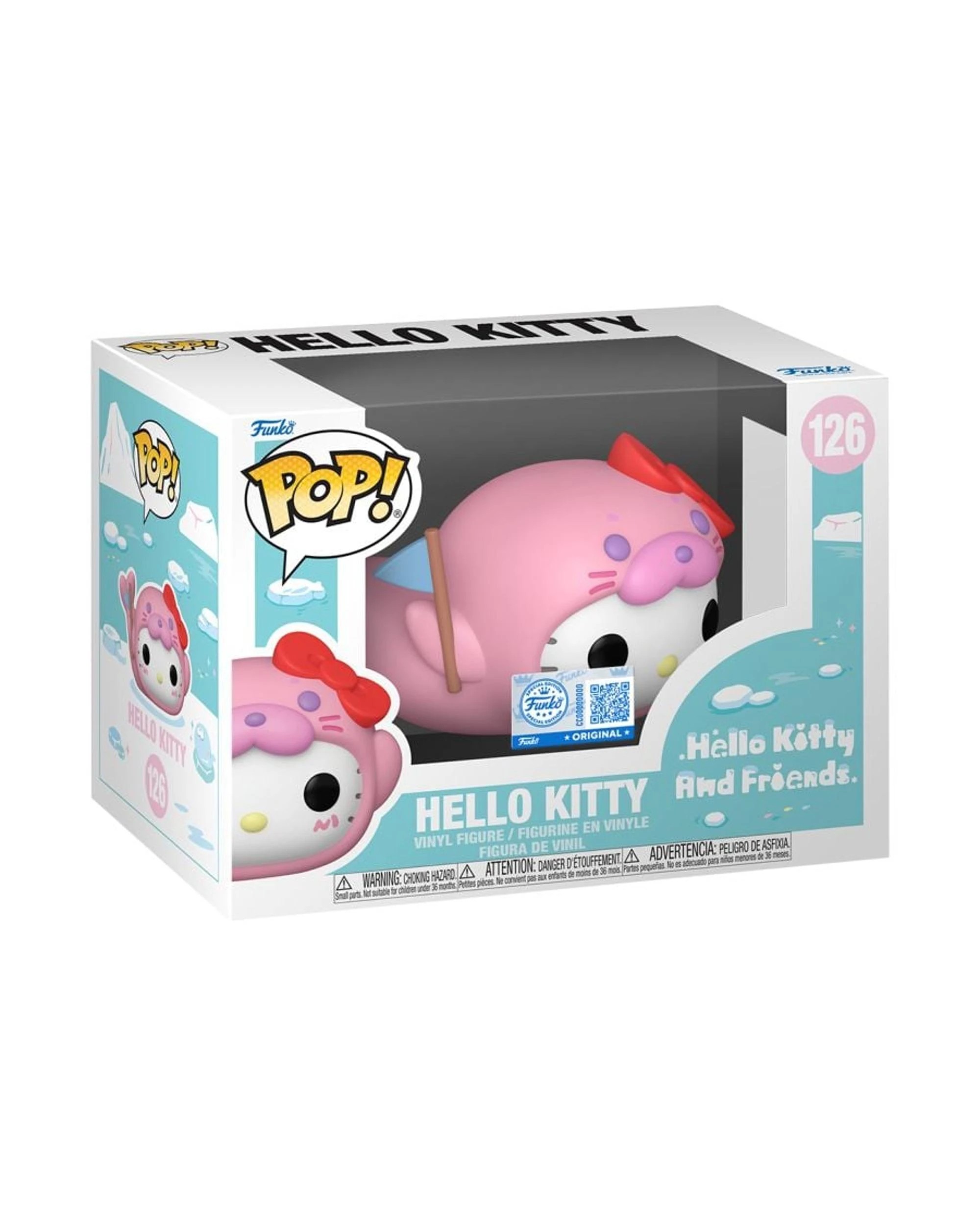 3 Hello Kitty and Friends Hello Kitty as Seal Funko POP! Vinyl, 3 of 3
