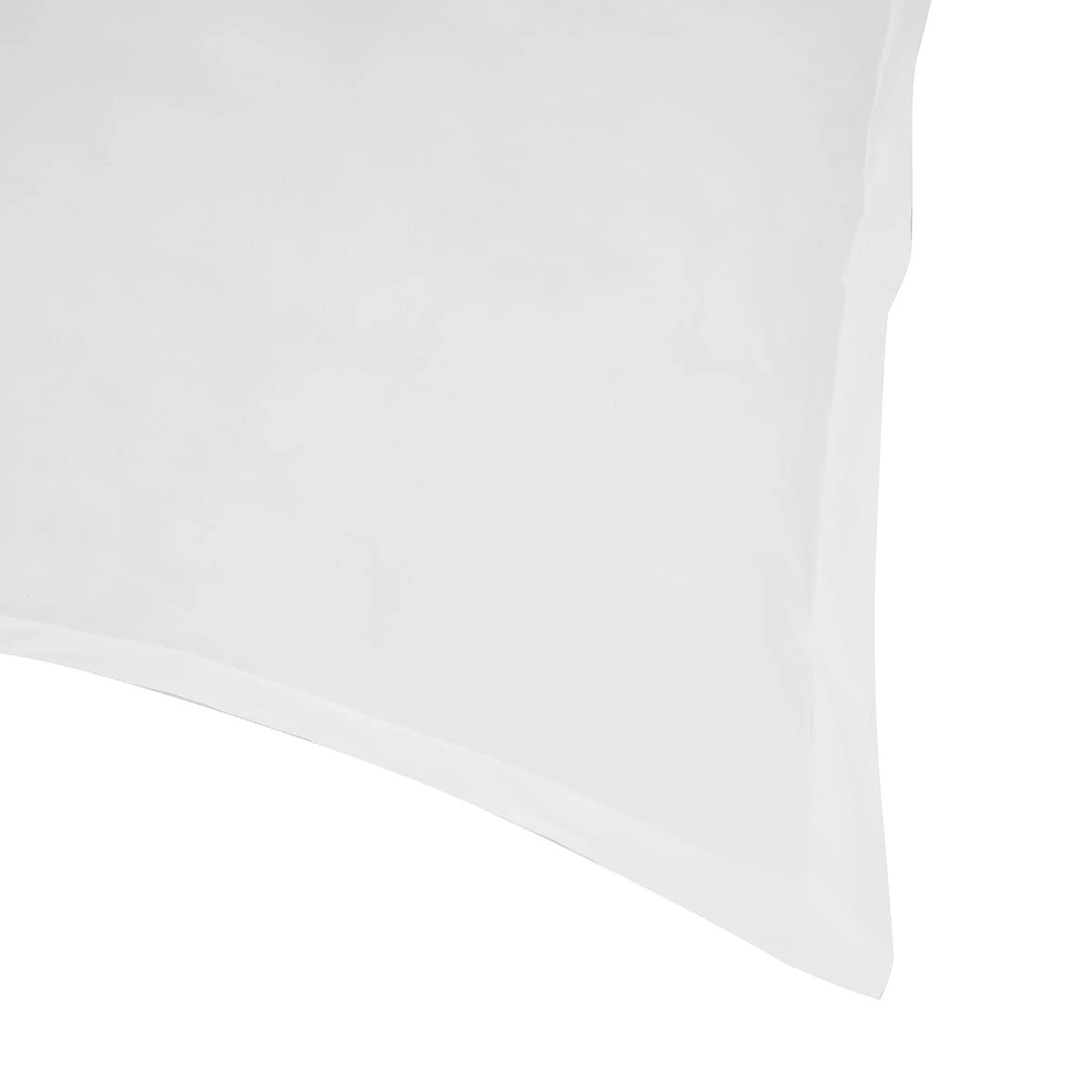 4 500 Thread Count Cotton European Pillowcase - White, 4 of 6