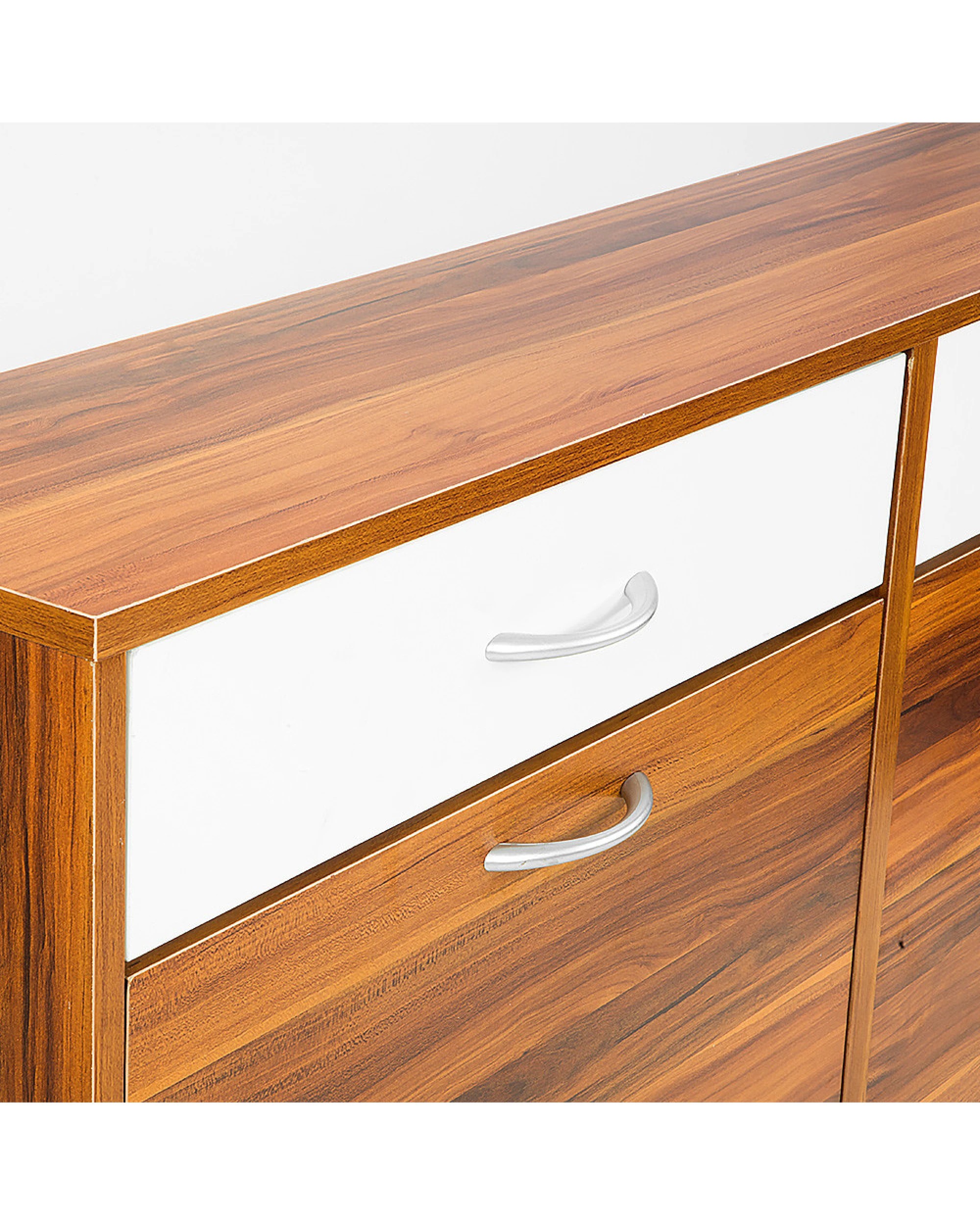 4 Shoe Cabinet Organizer Storage Rack 1200 X 240 X 920 - Brown, 4 of 7