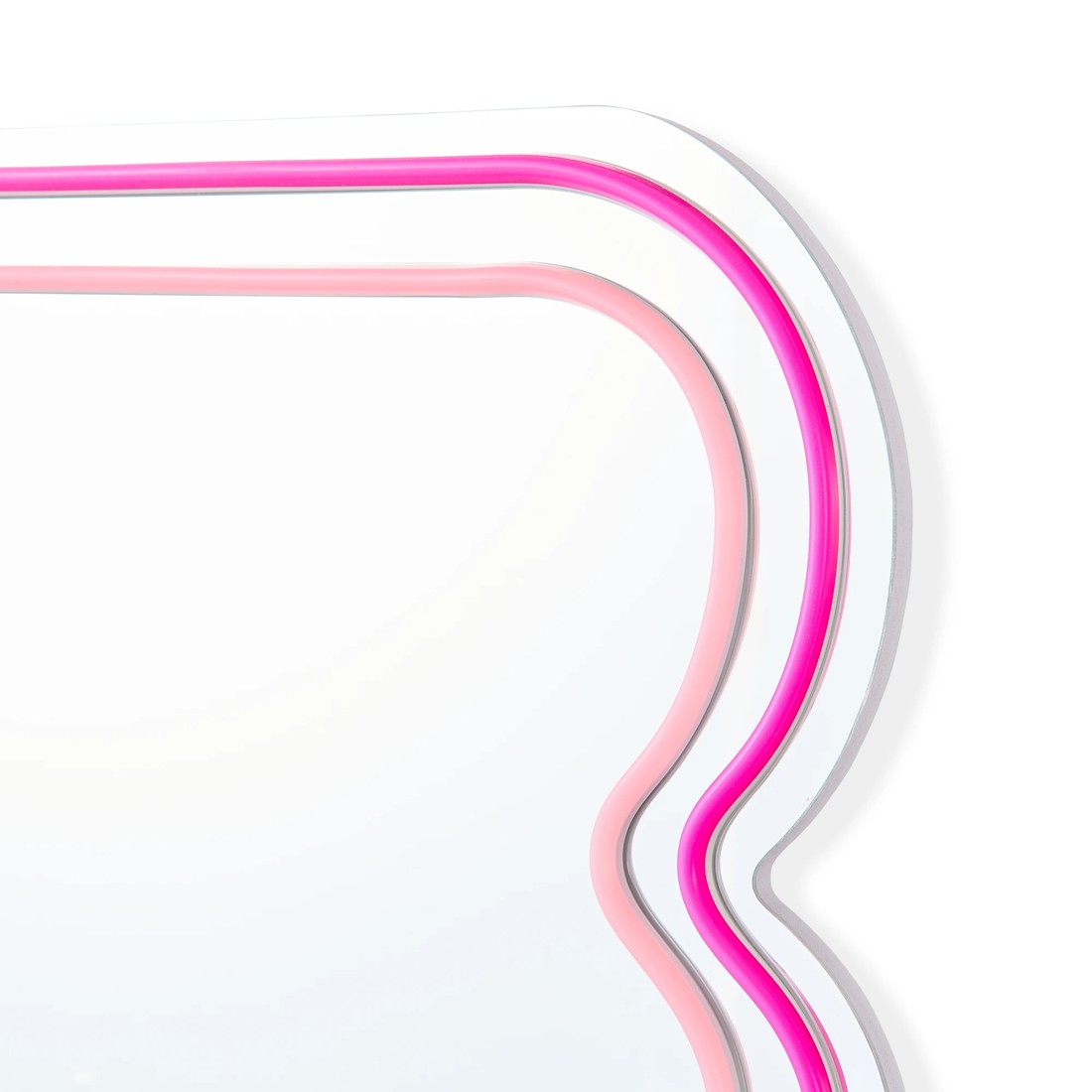 4 Wavy LED Mirror, 4 of 7